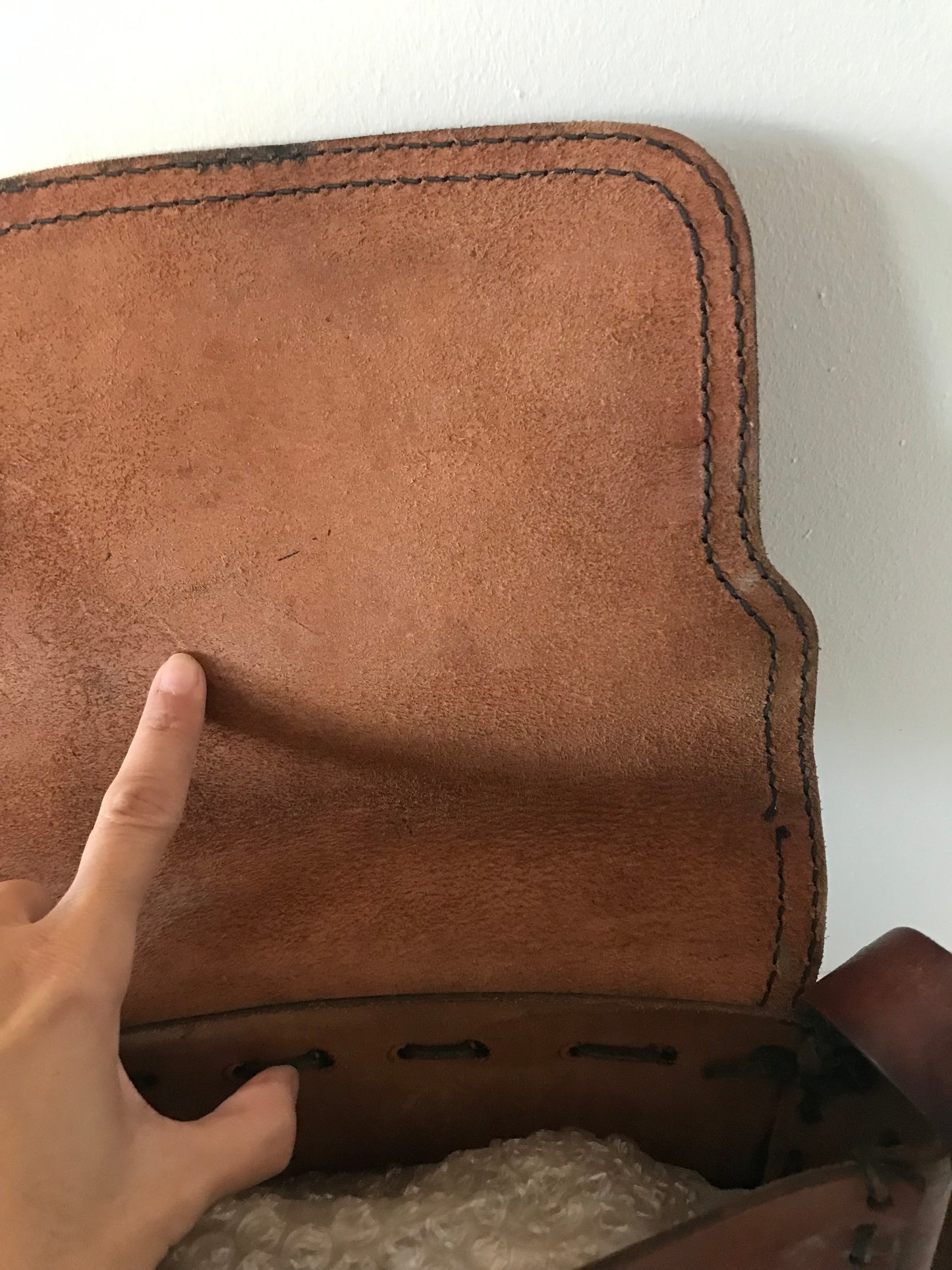 Vintage leather bag