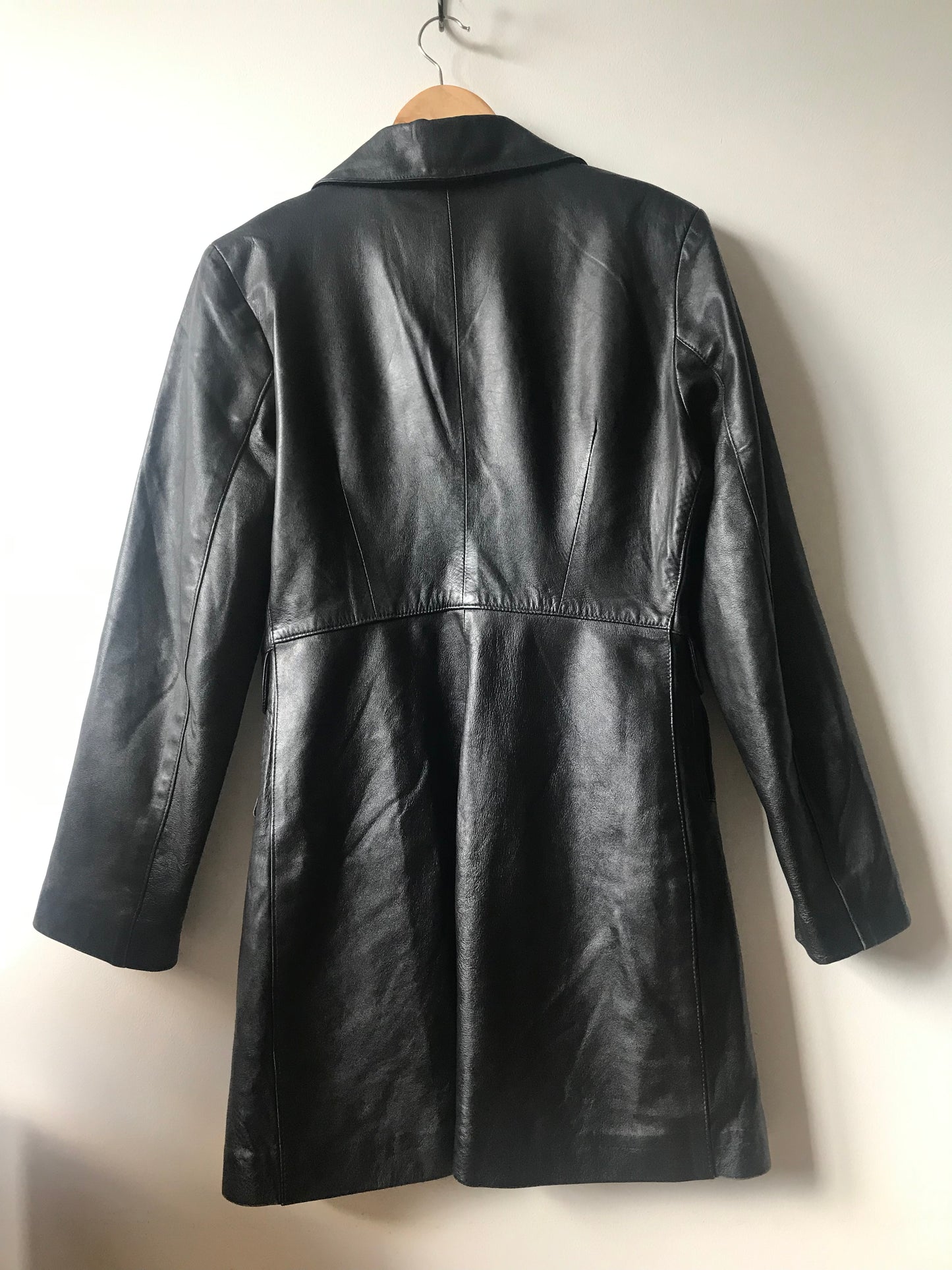 Vintage leather coat