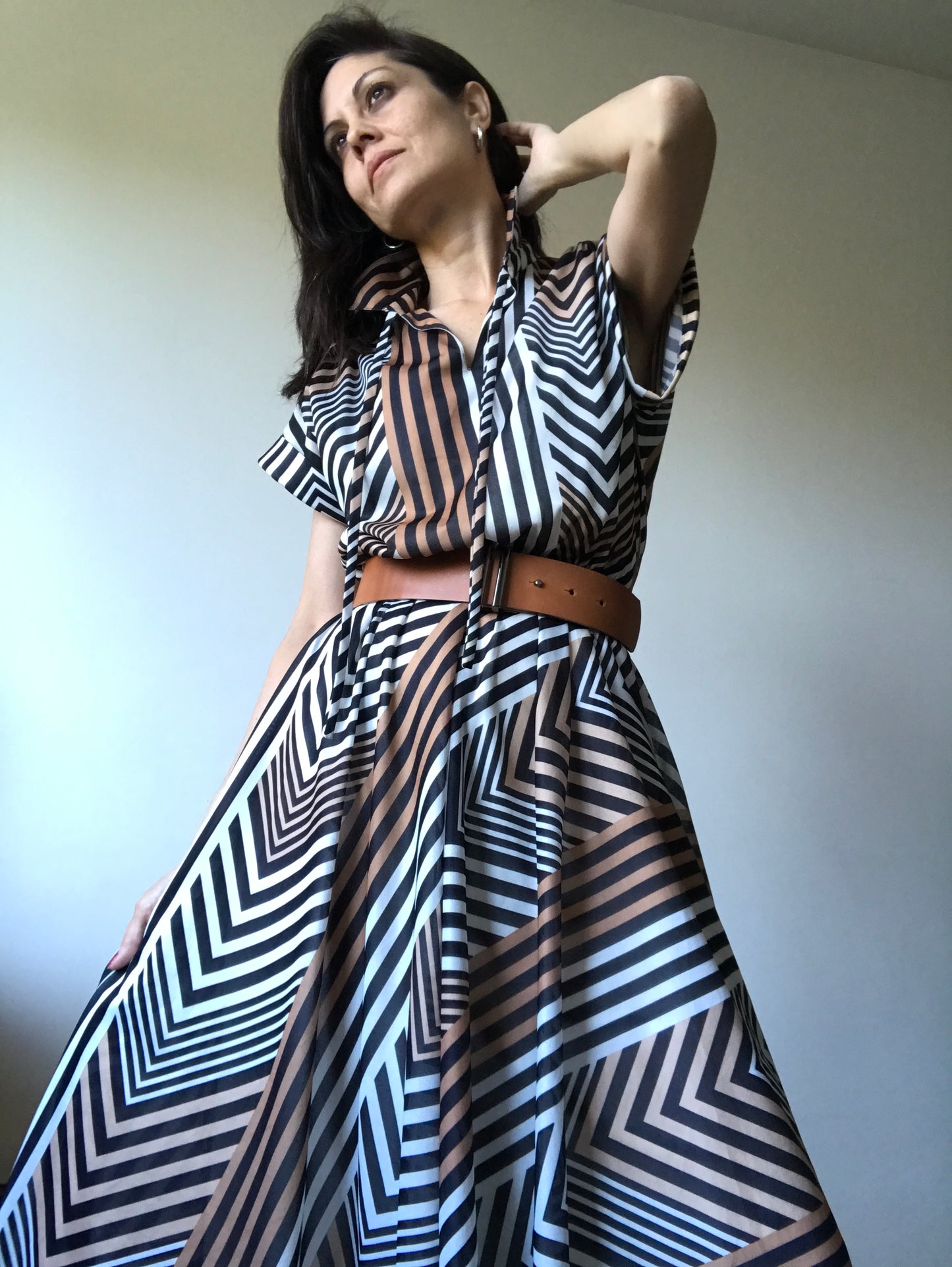 Vintage striped dress