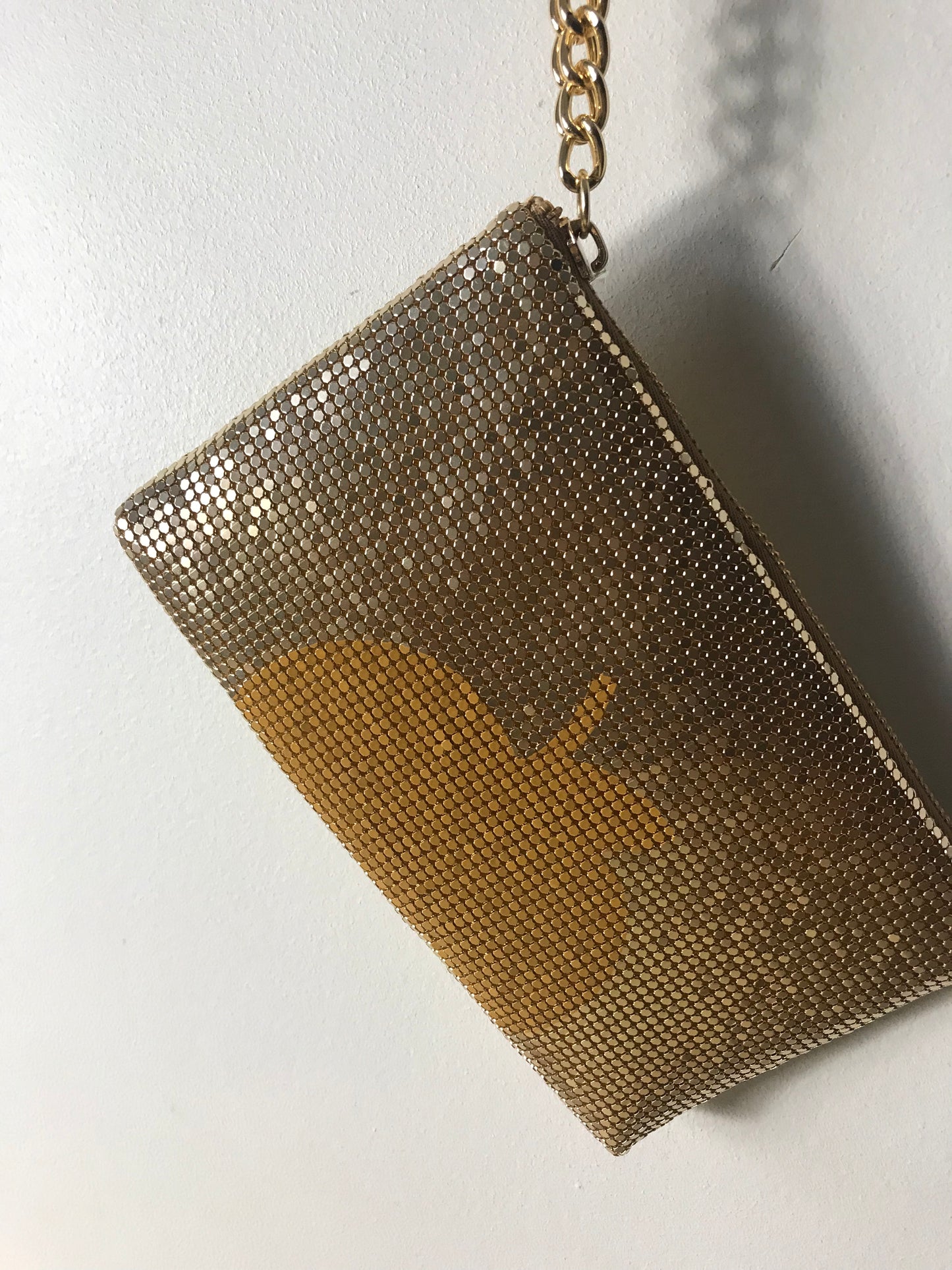 DKNY pailette clutch