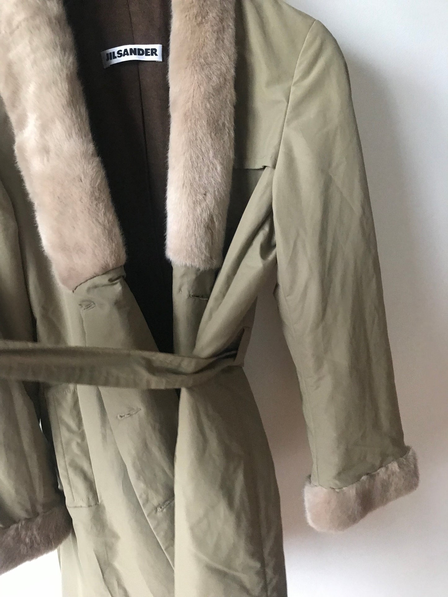 Jil Sander trench coat