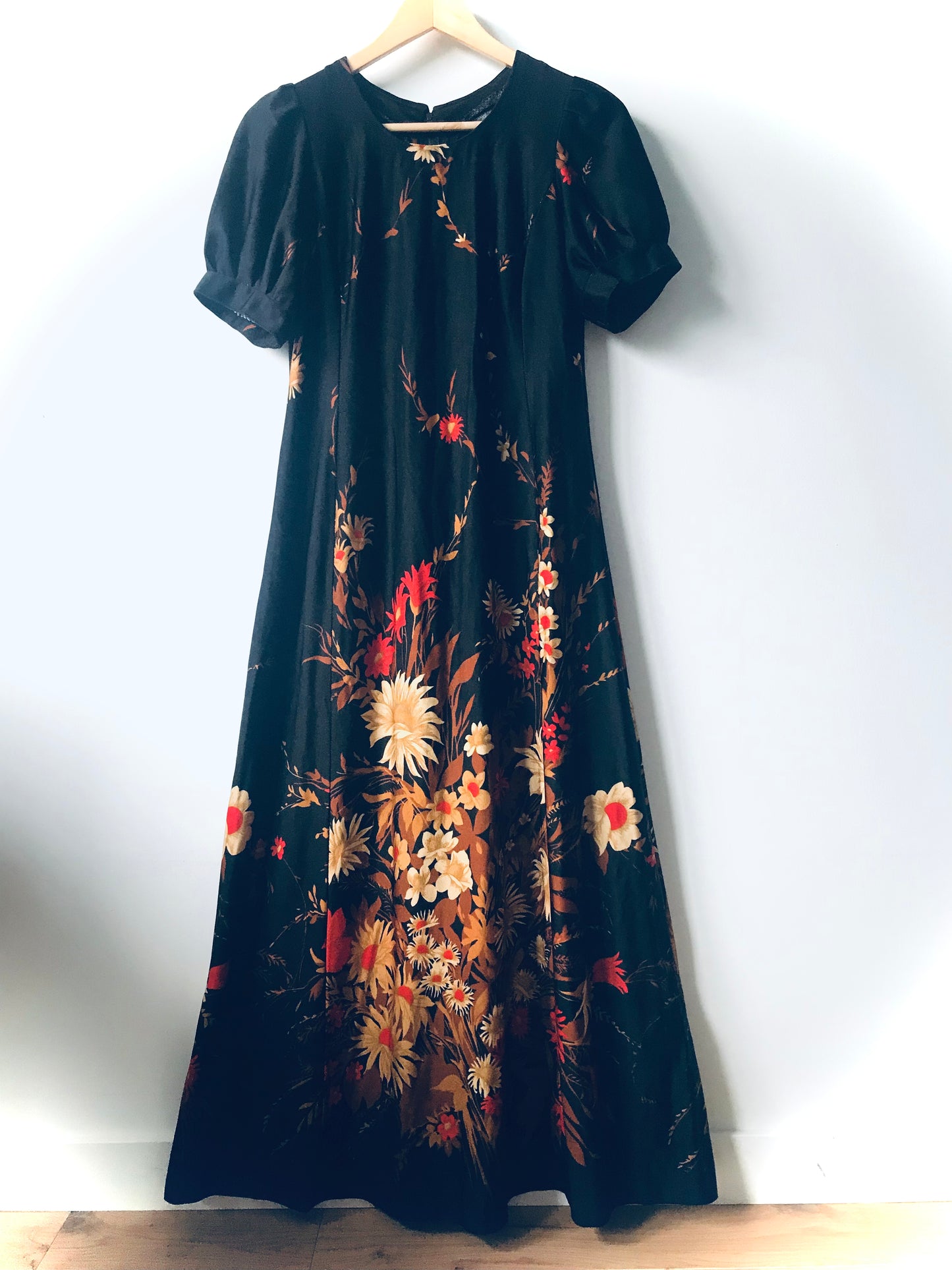 vintage 70s maxi dress