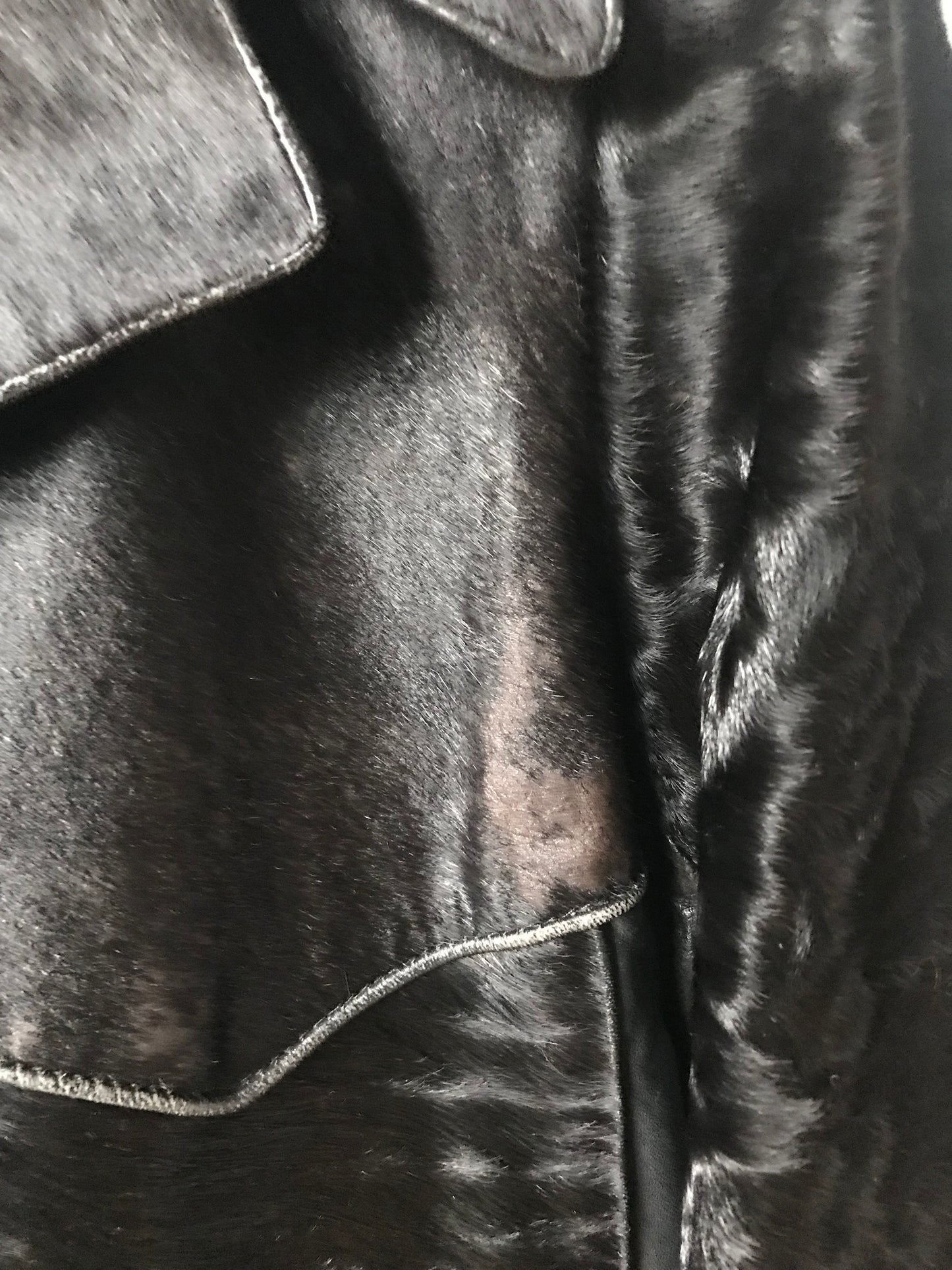 Vintage leather coat