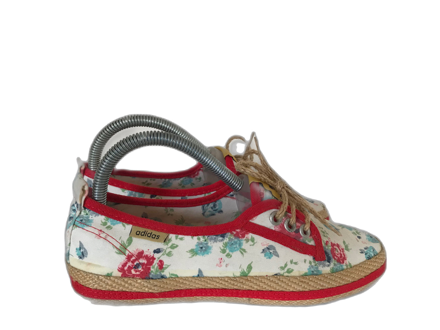 Vintage Adidas floral print lace ups