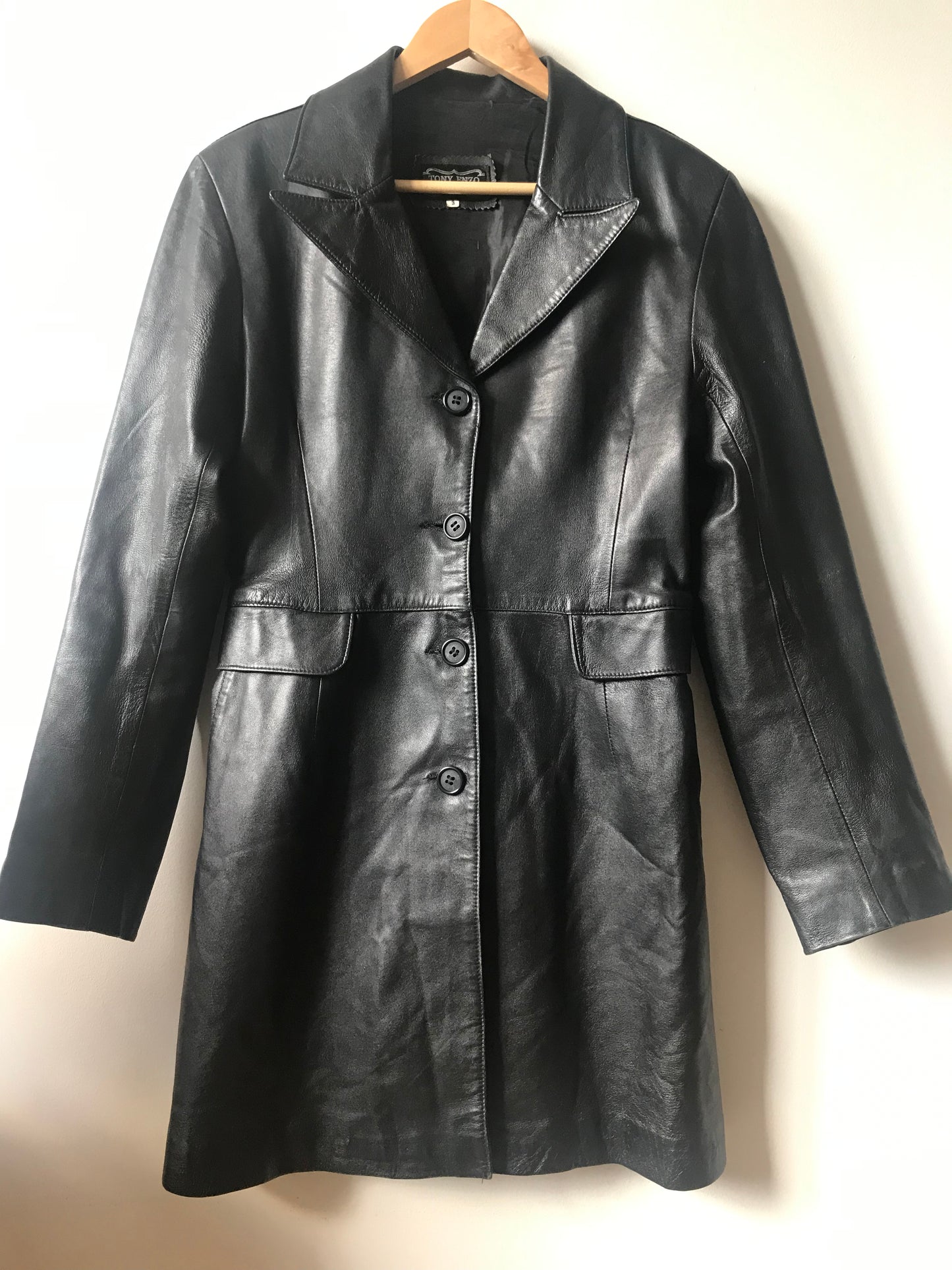 Vintage leather coat