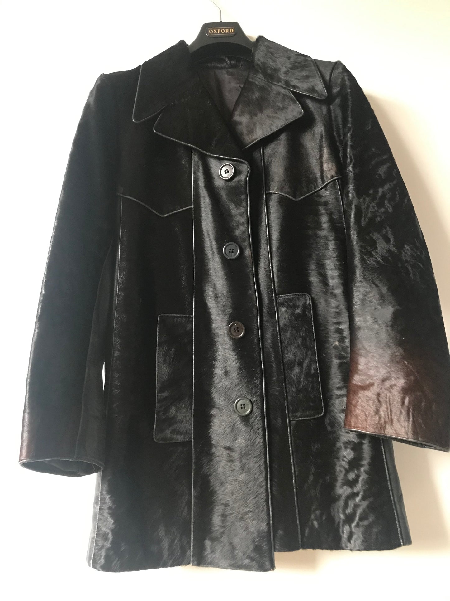 Vintage leather coat