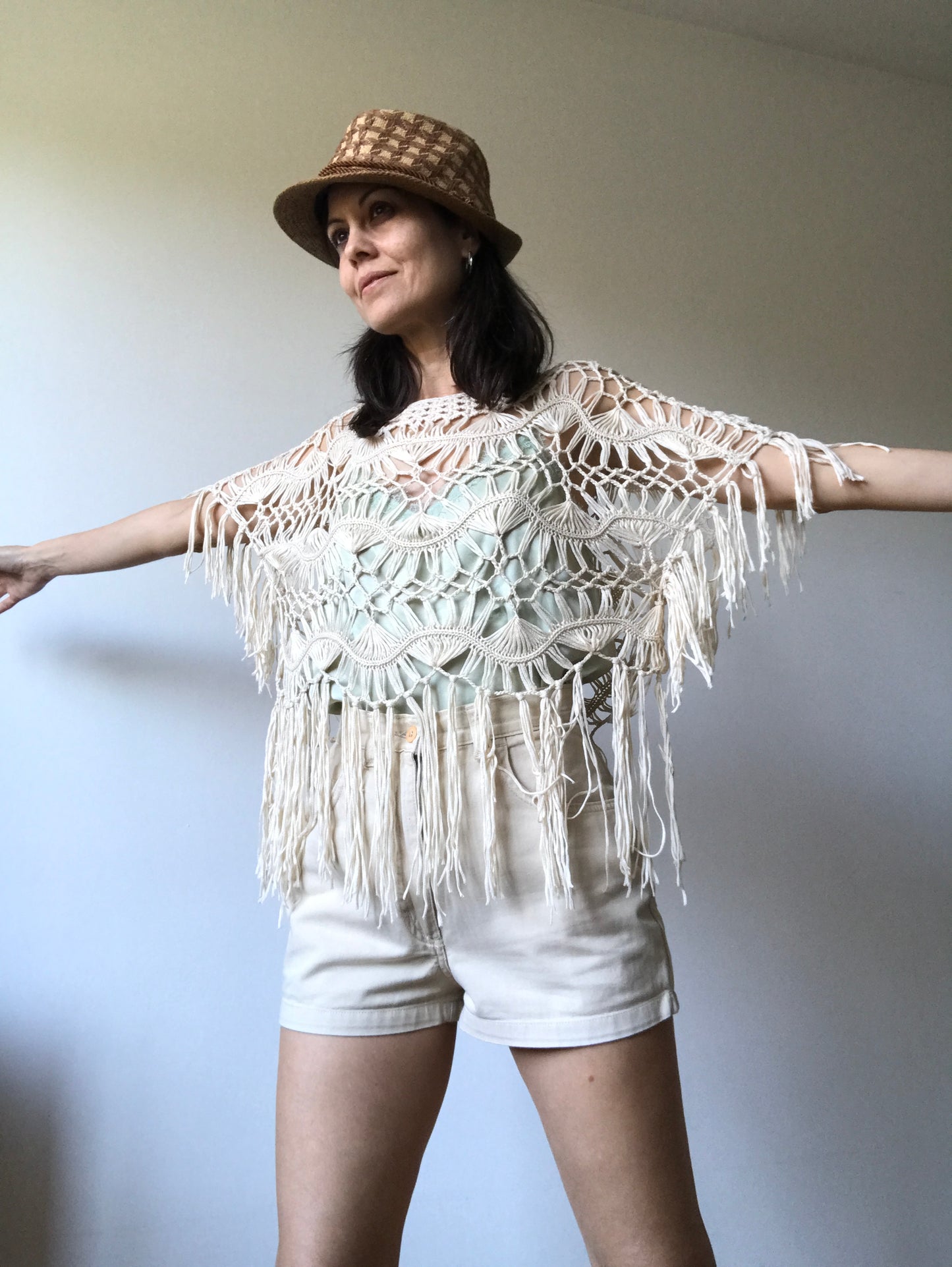 Vintage crochet top