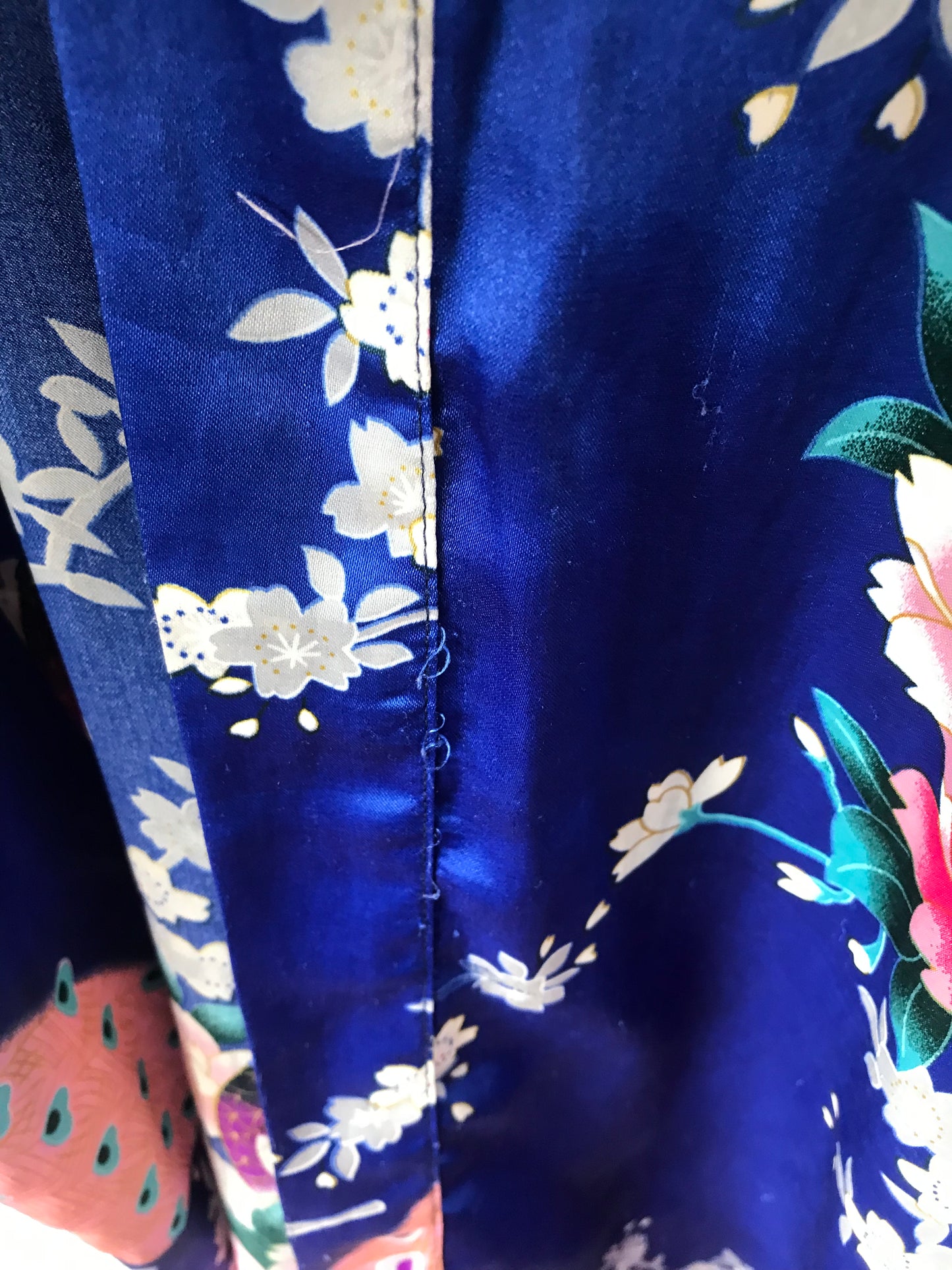 Vintage satijn kimono