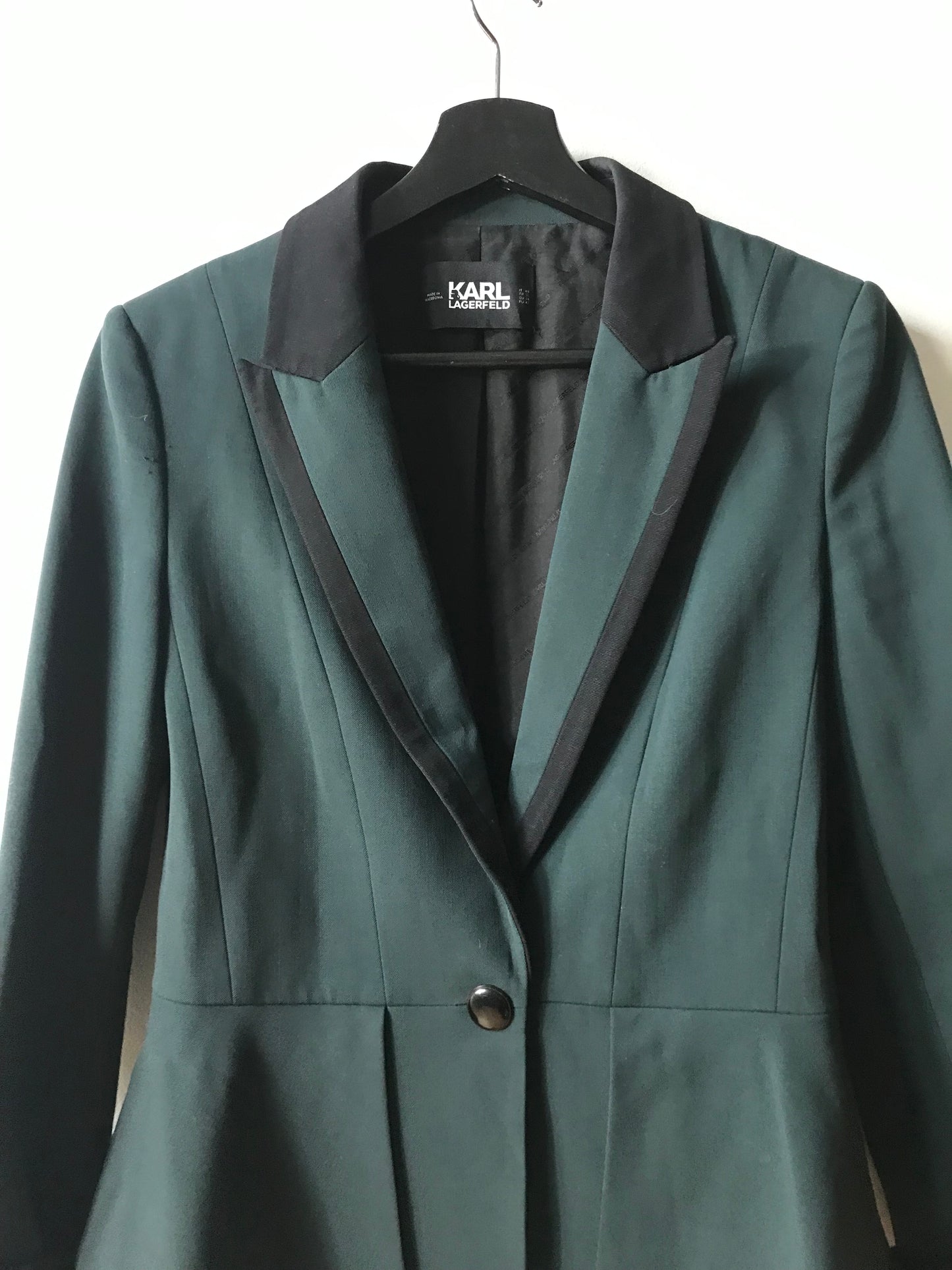 Karl Lagerfeld wool blazer