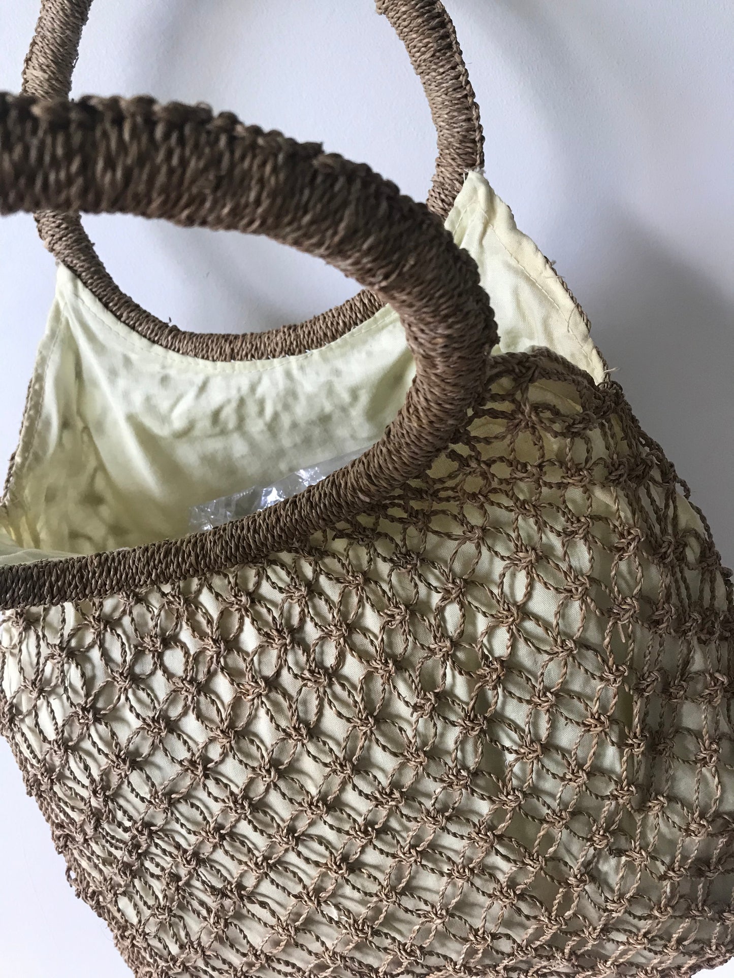 Vintage crochet bag