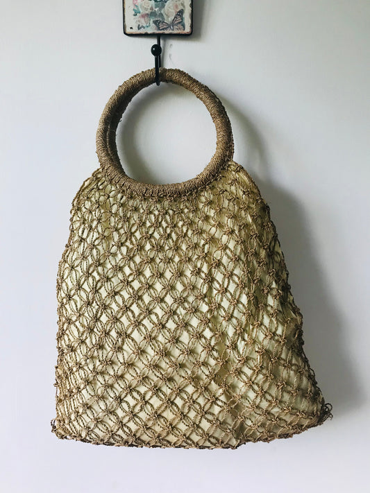 Vintage crochet bag