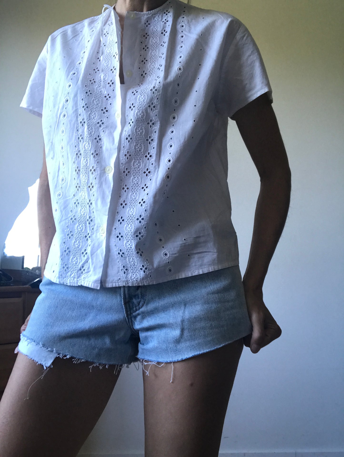 Vintage coton blouse