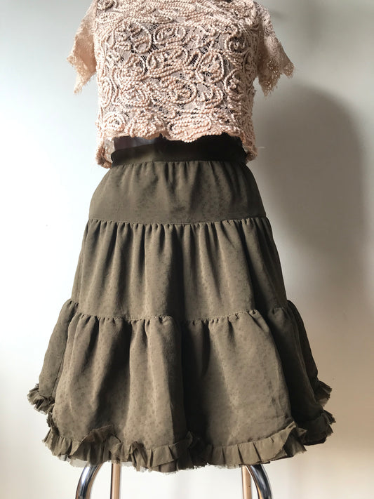 Essentiel silk skirt