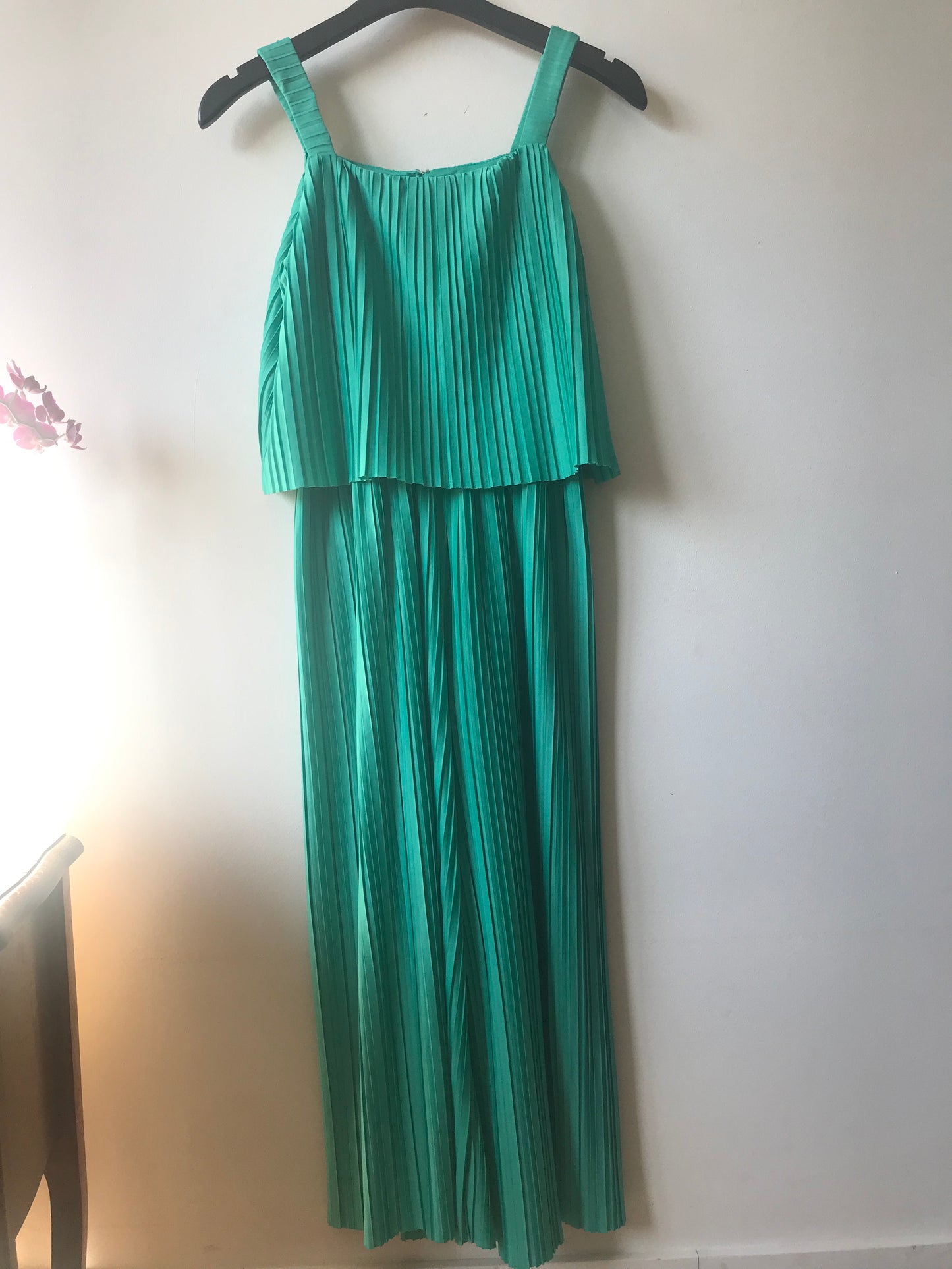 Pleated jumpsuit