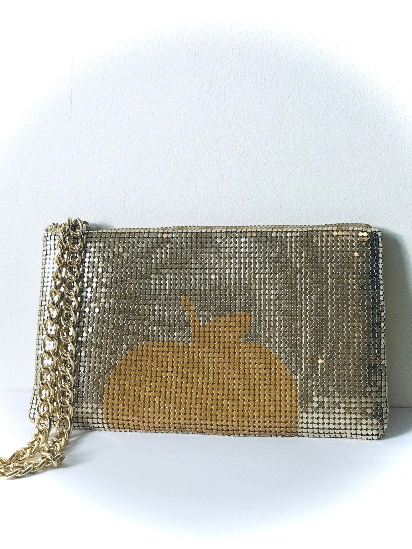 DKNY pailette clutch