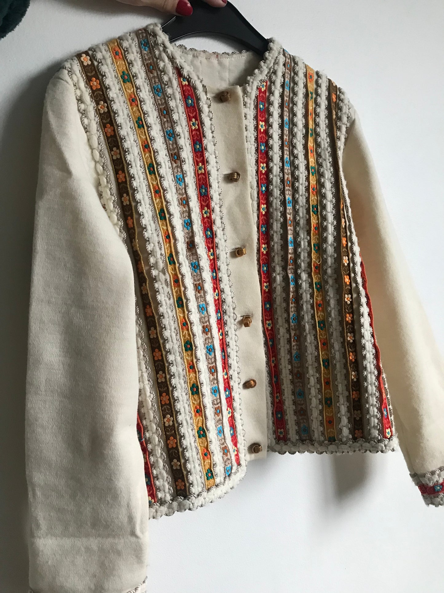 Vintage crop jacket