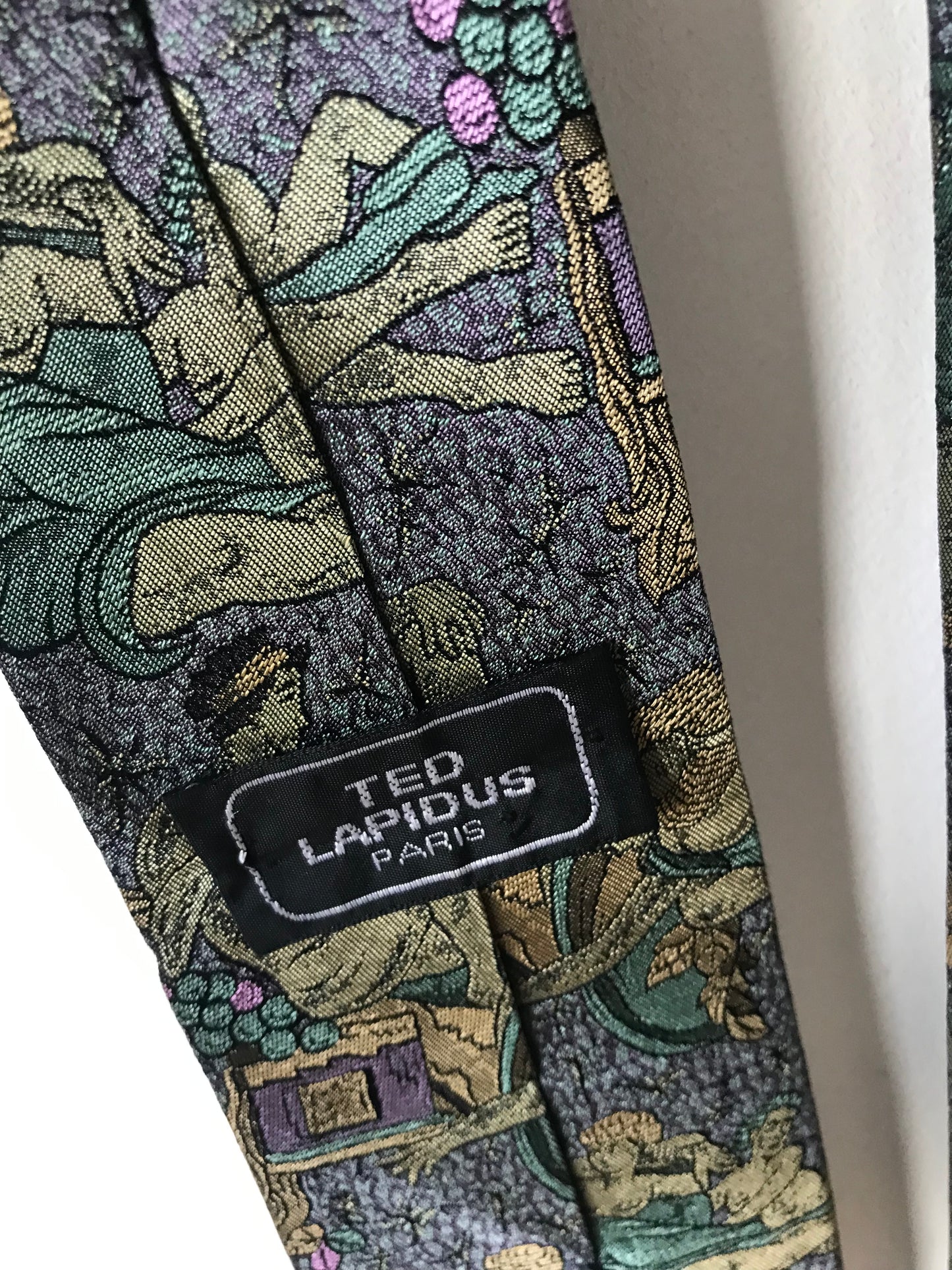 Ted Lapidus vintage tie / silk