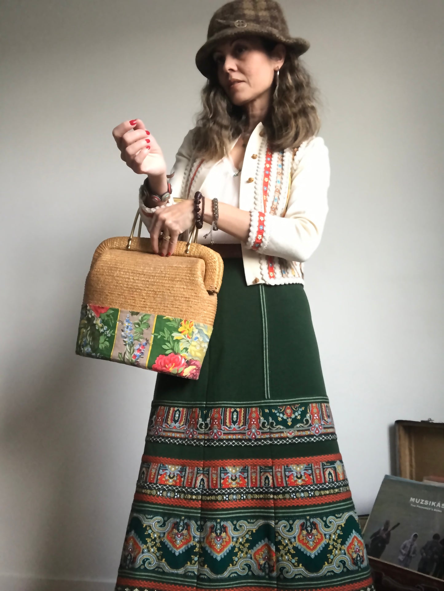 Vintage wool skirt