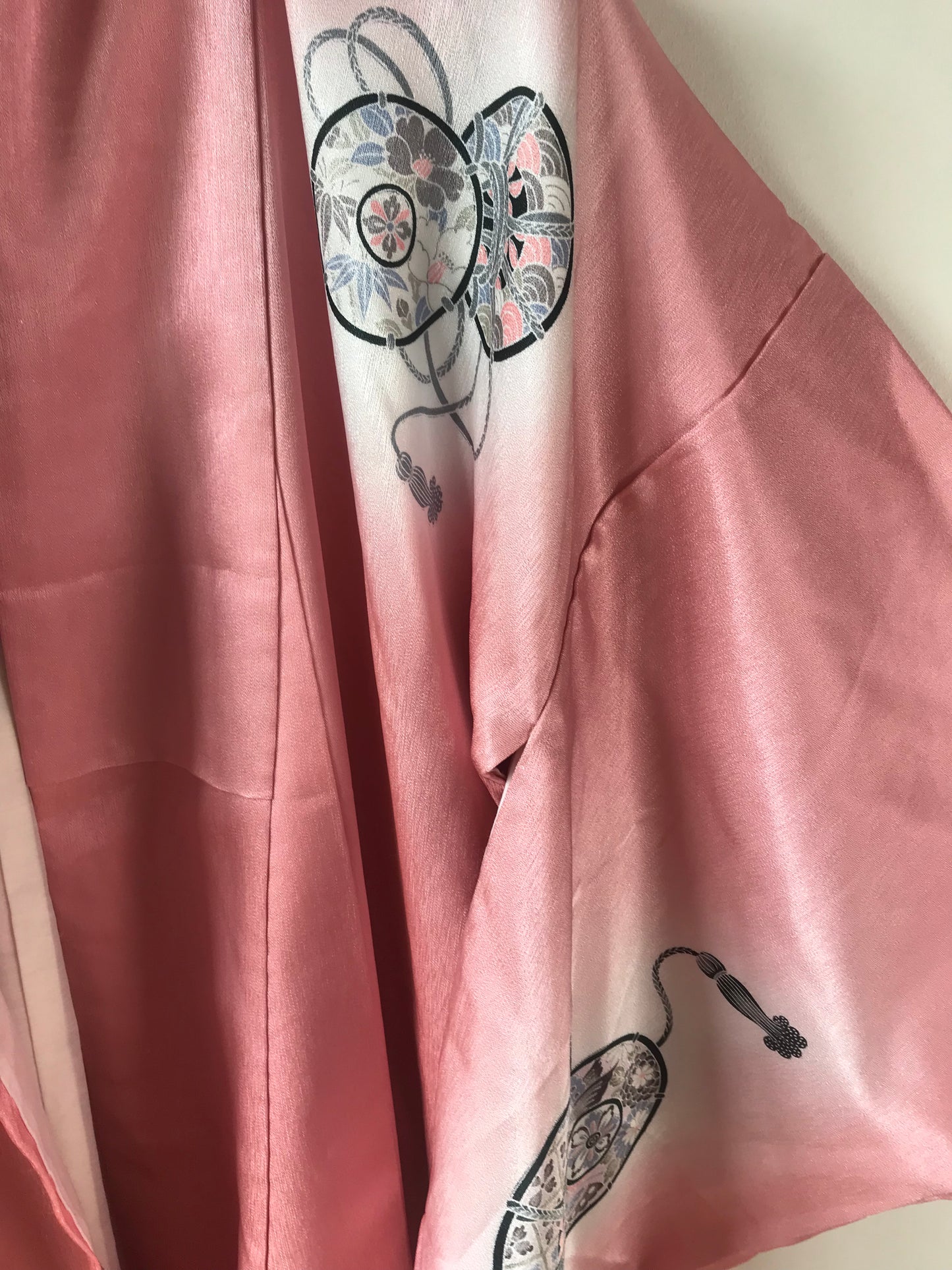 Vintage maxi Kimono 70s