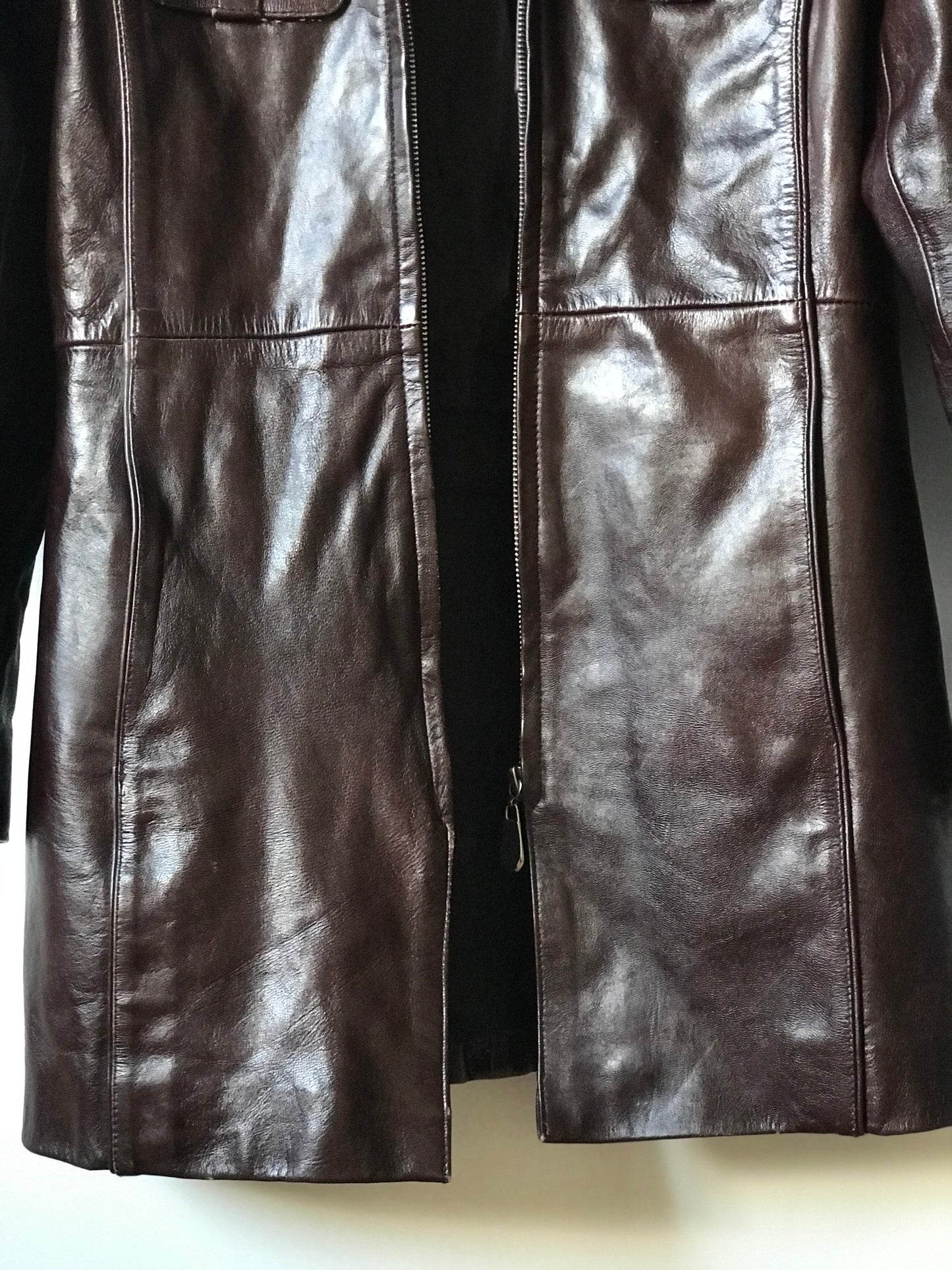 Vintage leather coat