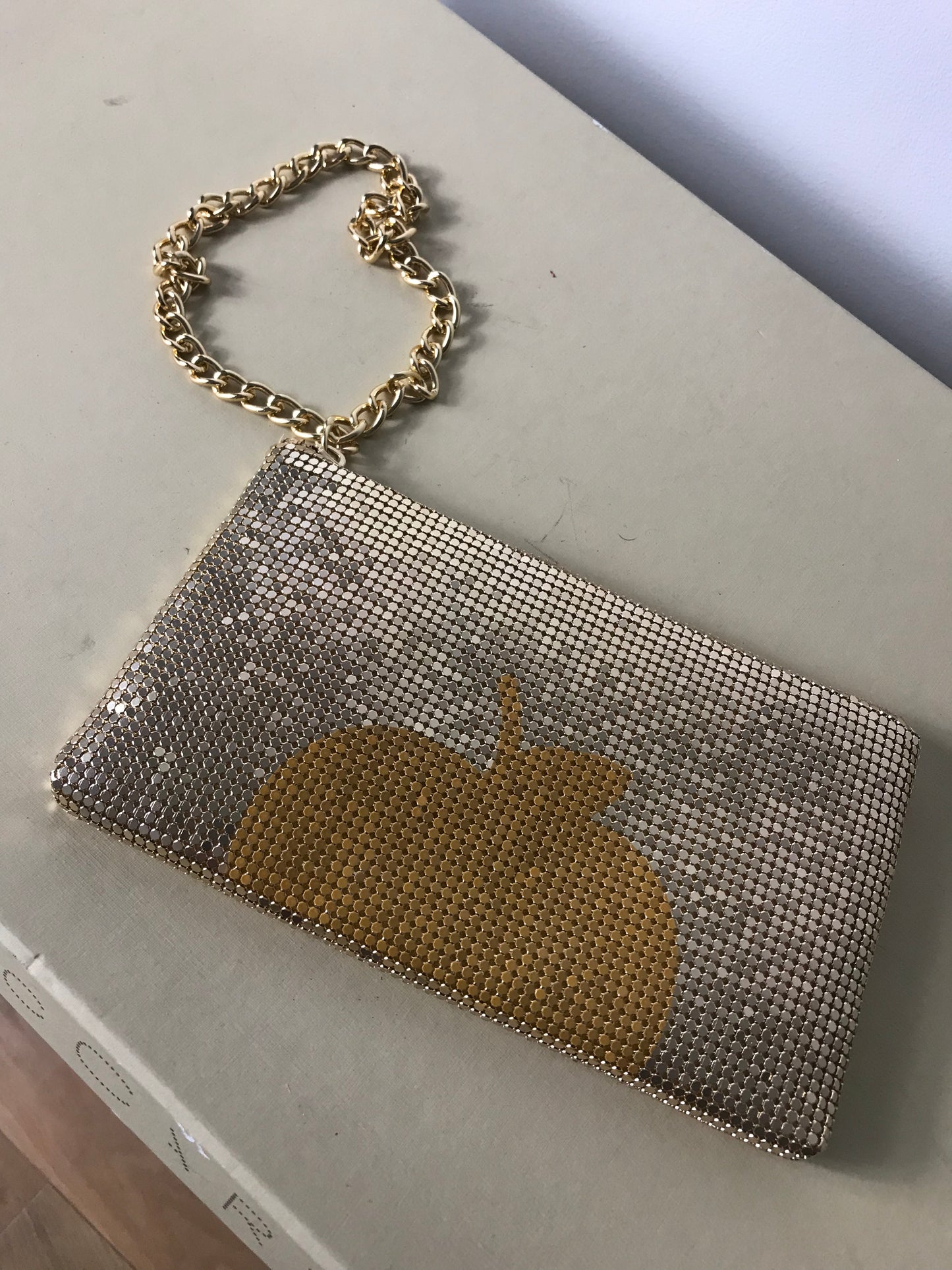 DKNY pailette clutch