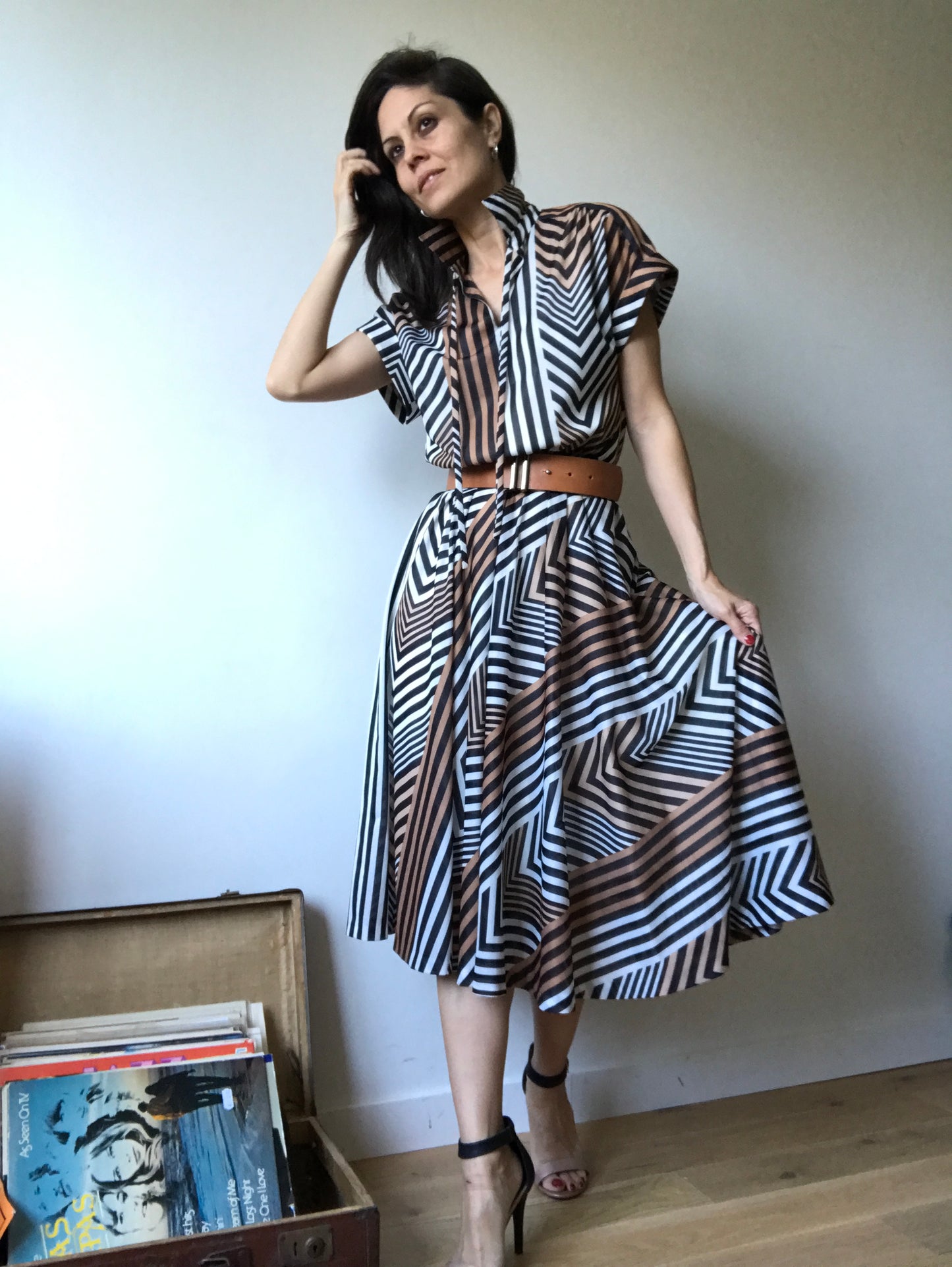 Vintage striped dress