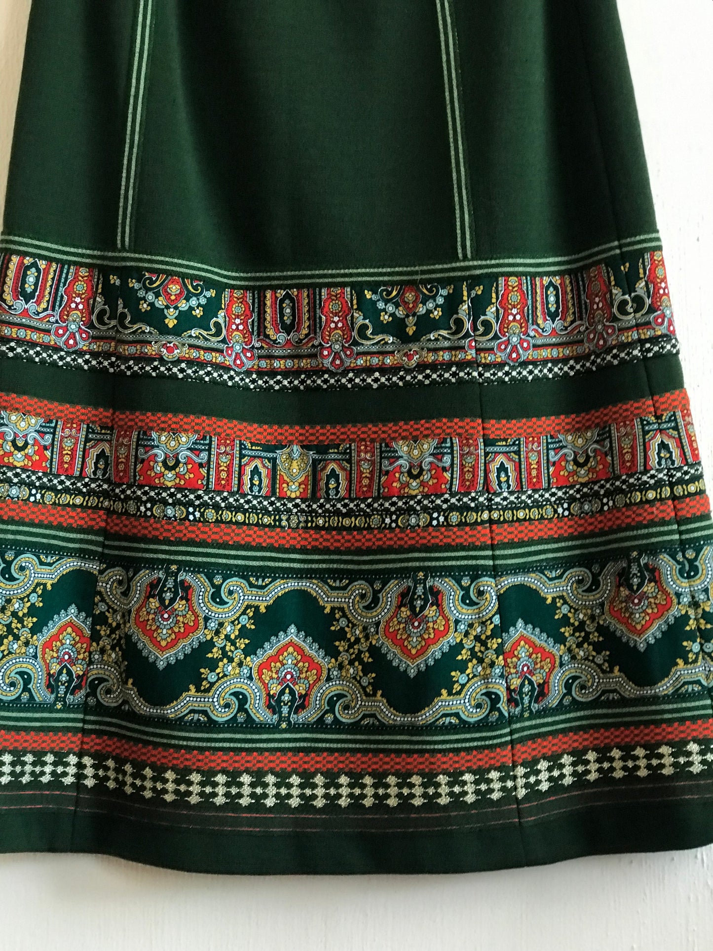 Vintage wool skirt