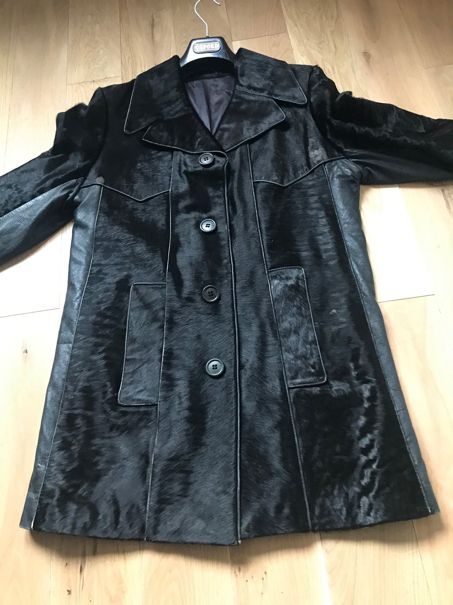 Vintage leather coat