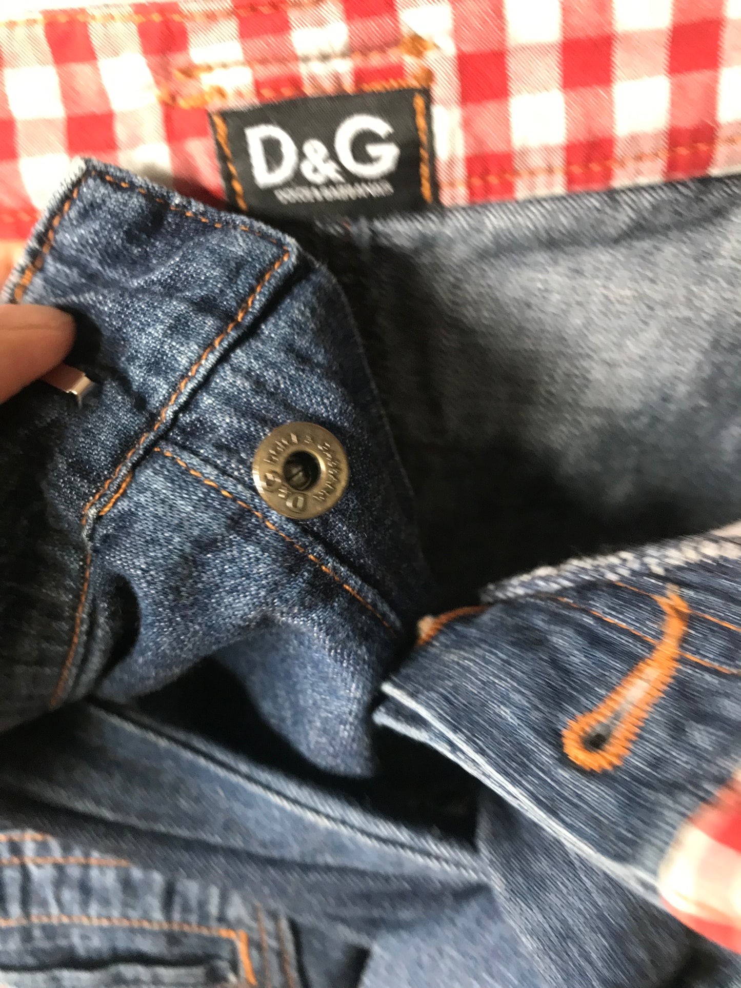 Dolce & Gabbana denim skirt