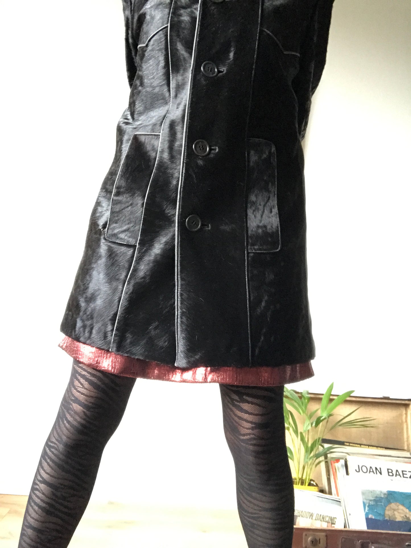 Vintage leather coat