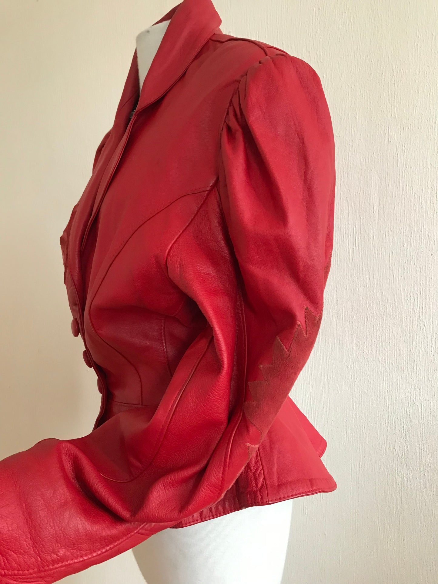 80s Vintage iconic leather jacket