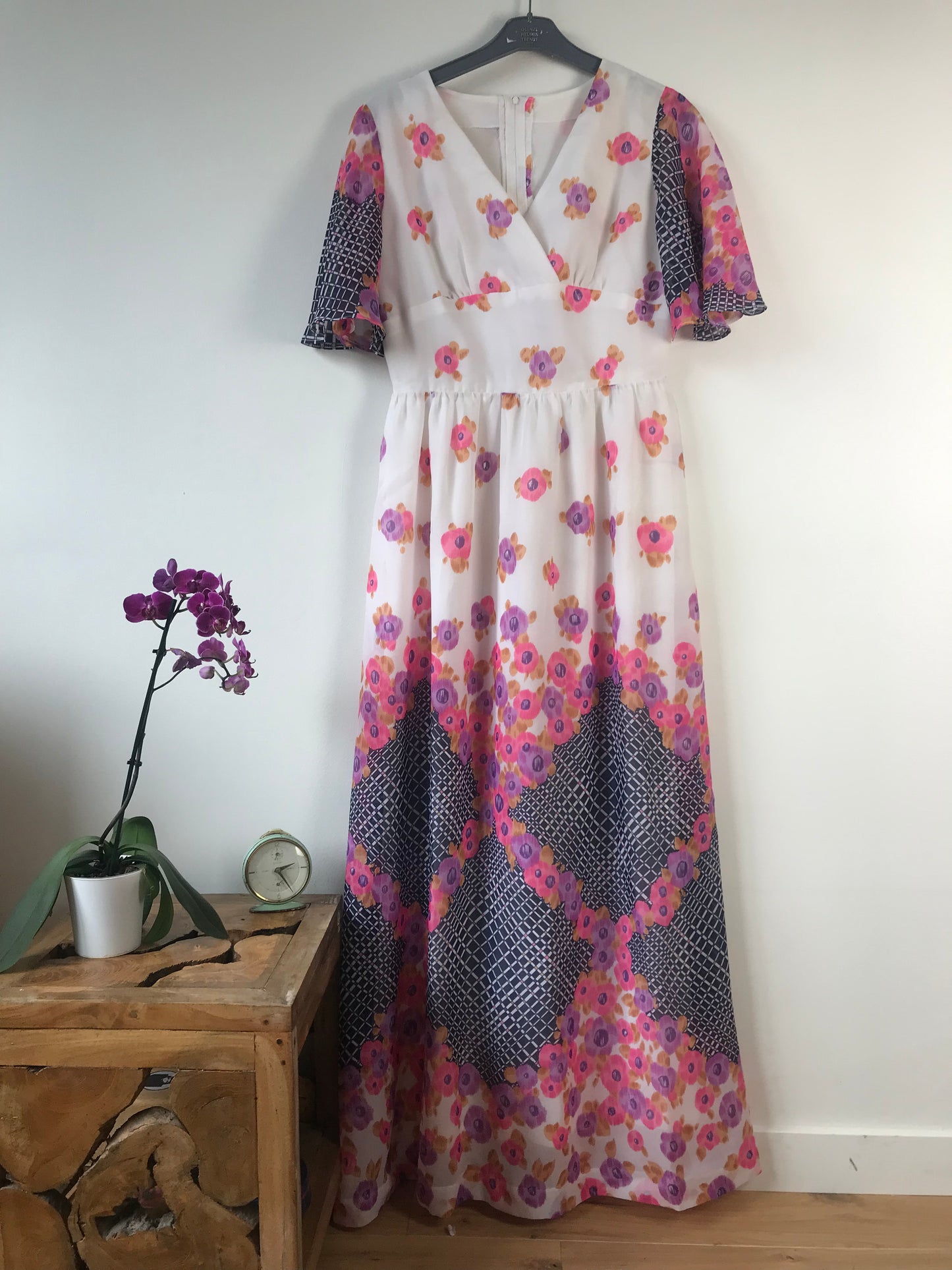 Vintage maxi dress 70s