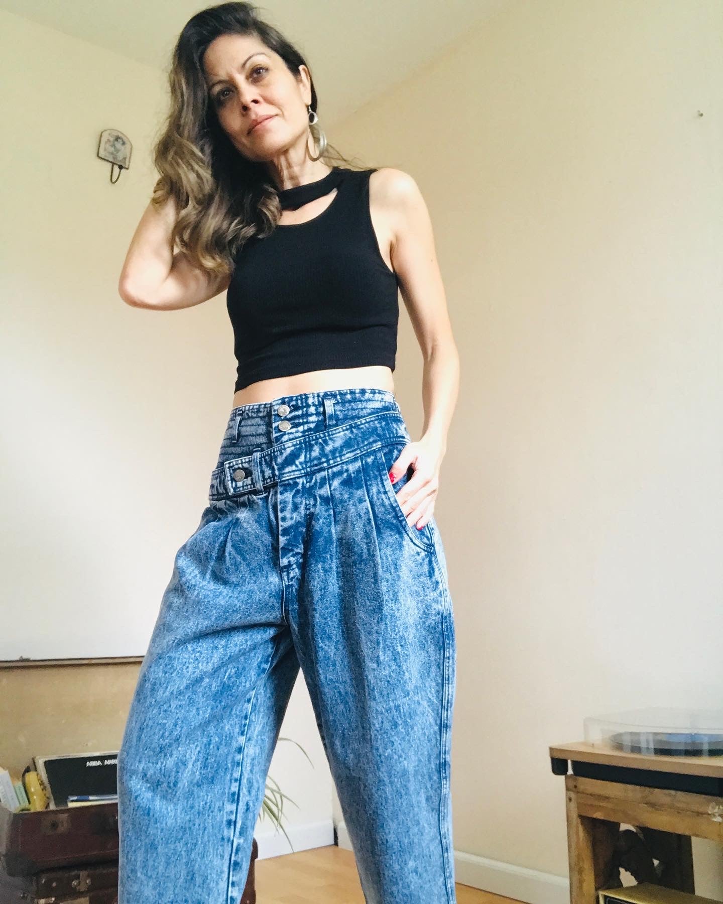 Acid Wash vintage jeans