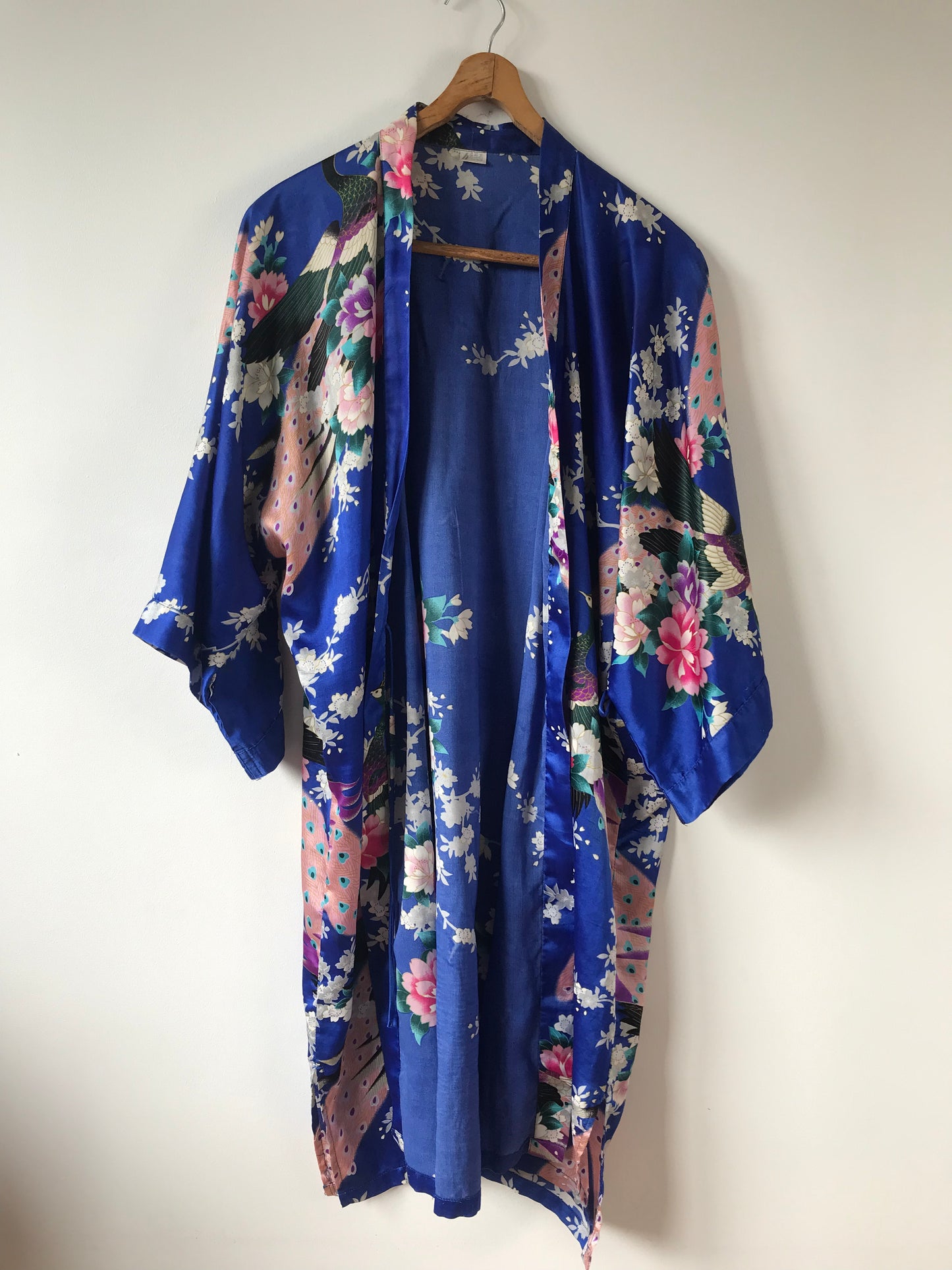 Vintage satijn kimono