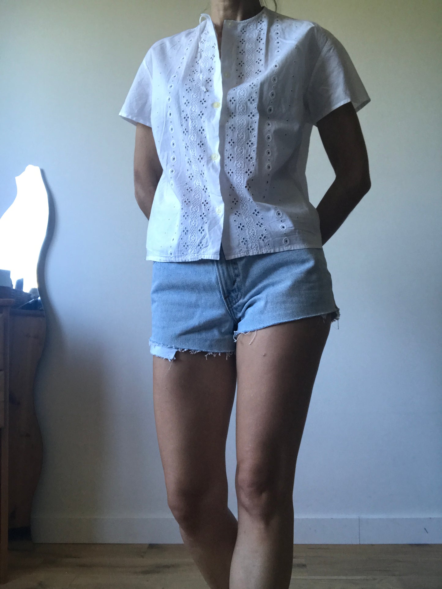 Vintage coton blouse