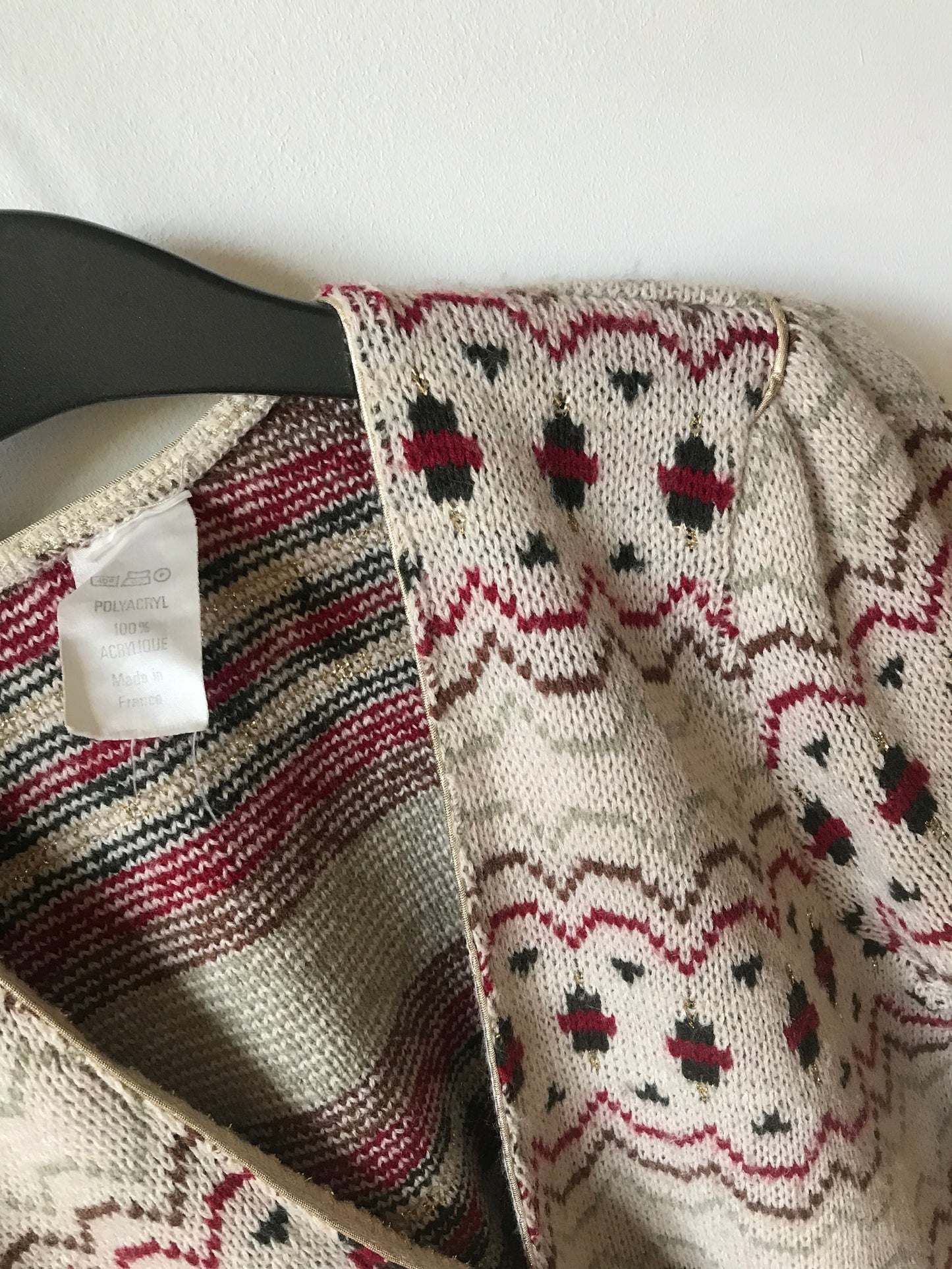 Vintage christmas cardigan