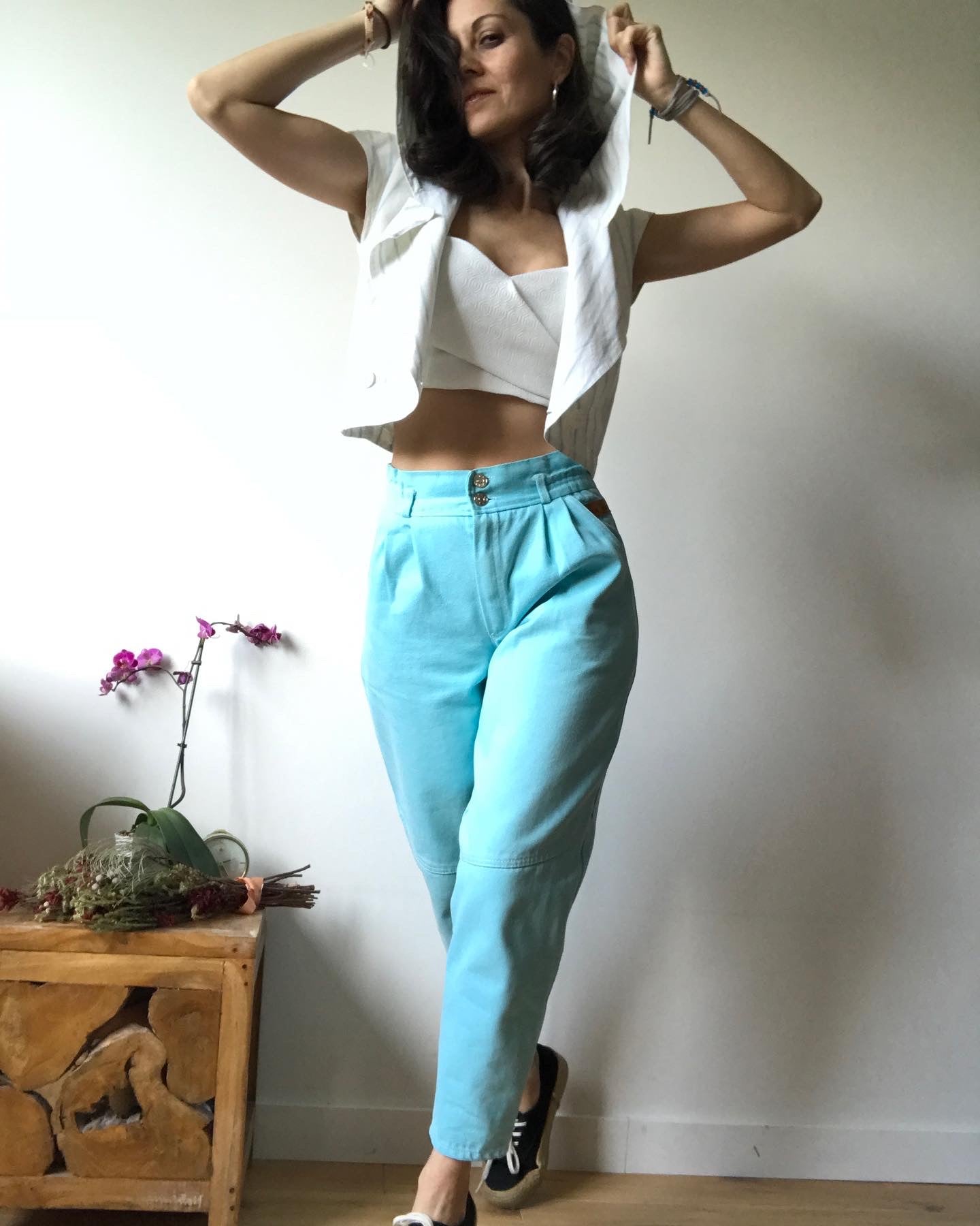 Vintage high waist mom jeans