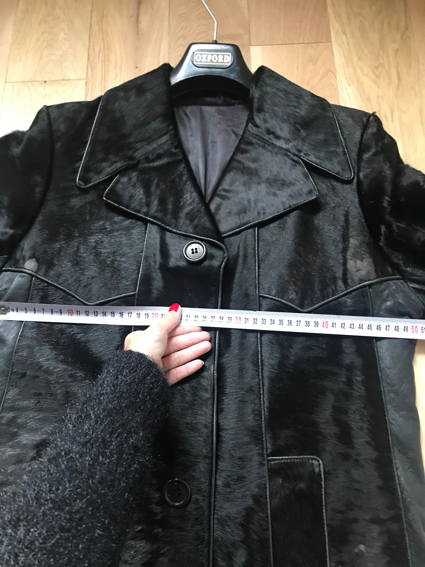 Vintage leather coat