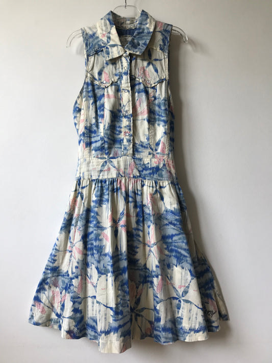 Pepe jeans belted dress