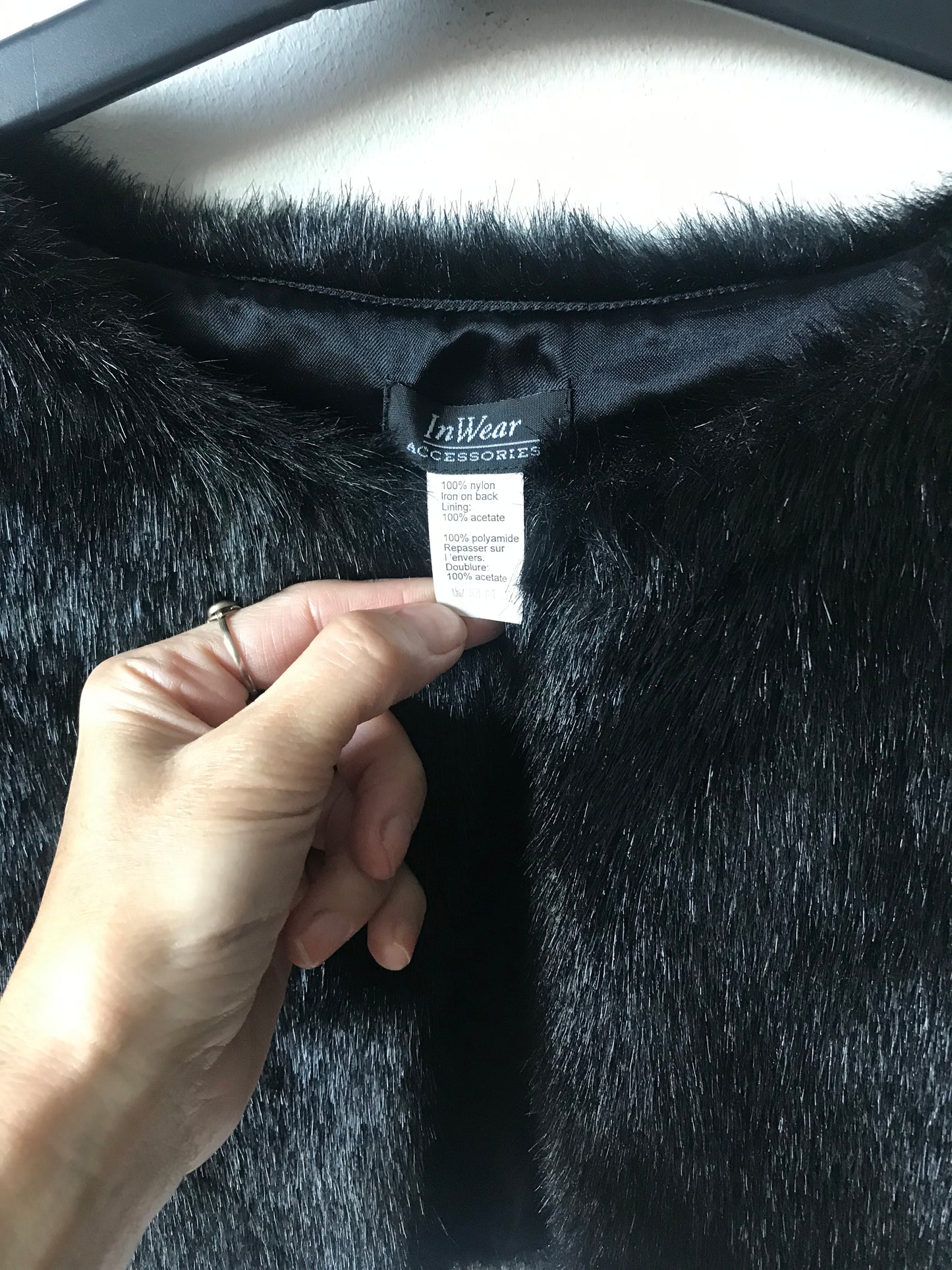 Faux fur bolero