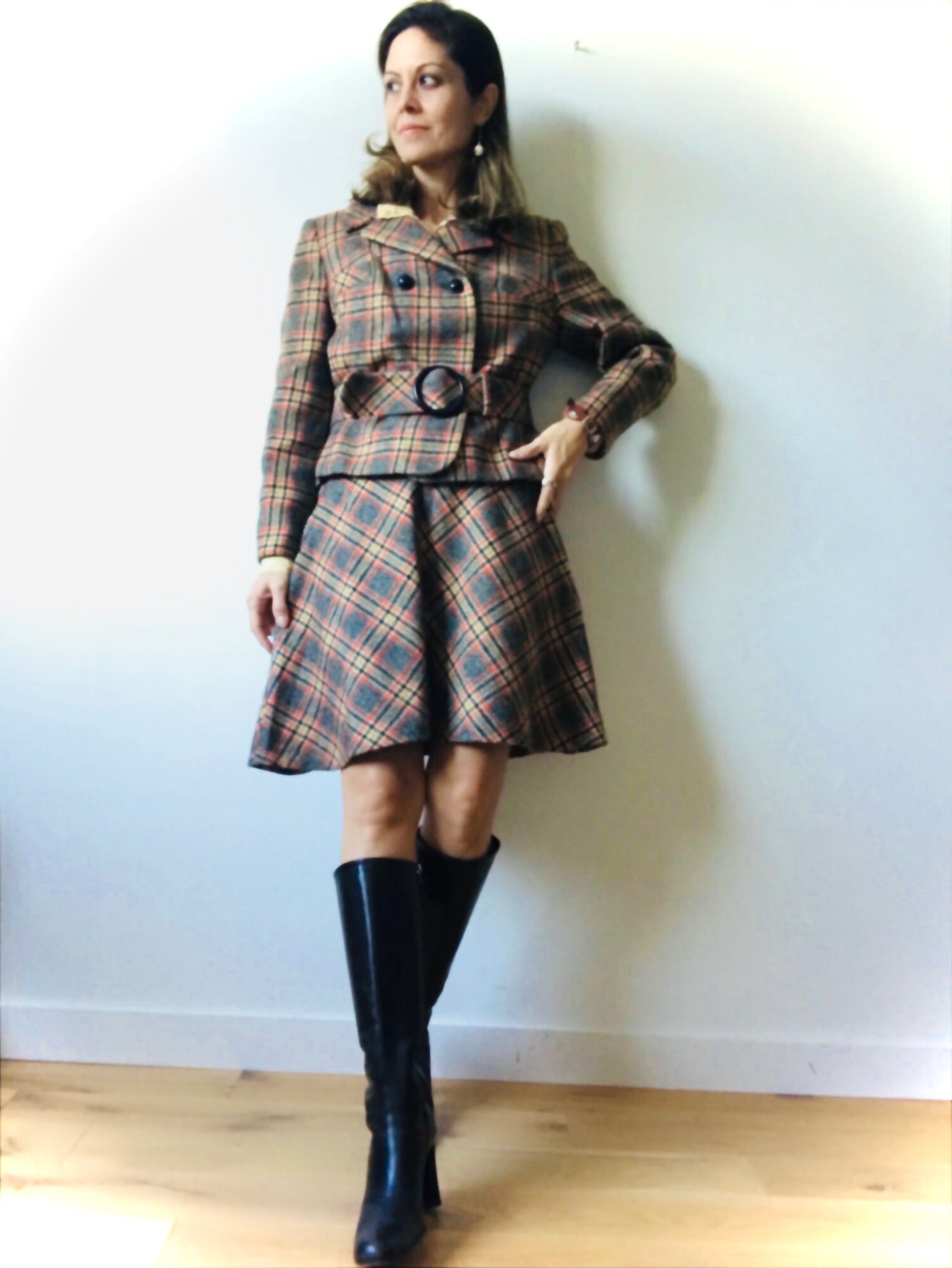 60s vintage wool set