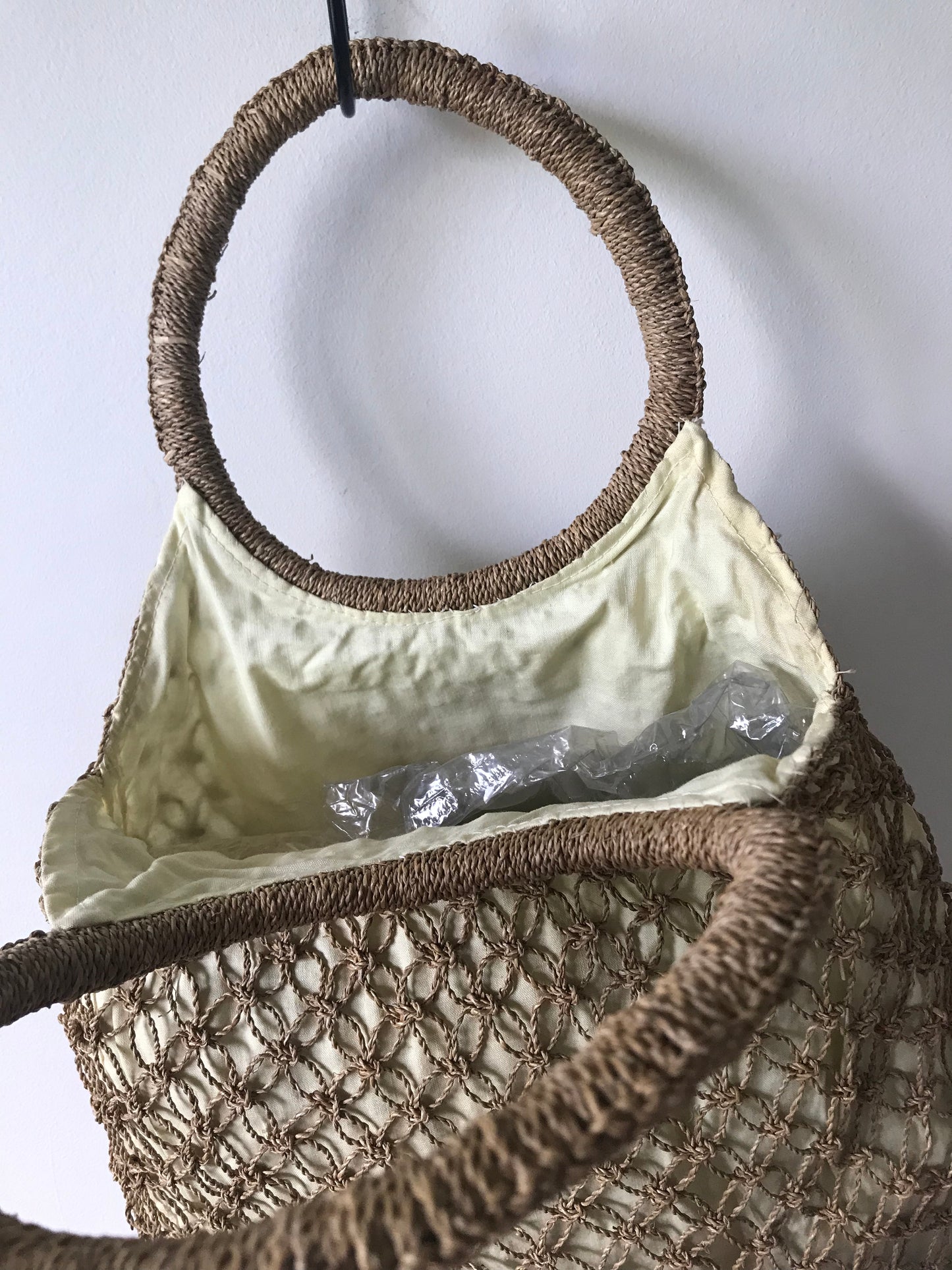 Vintage crochet bag