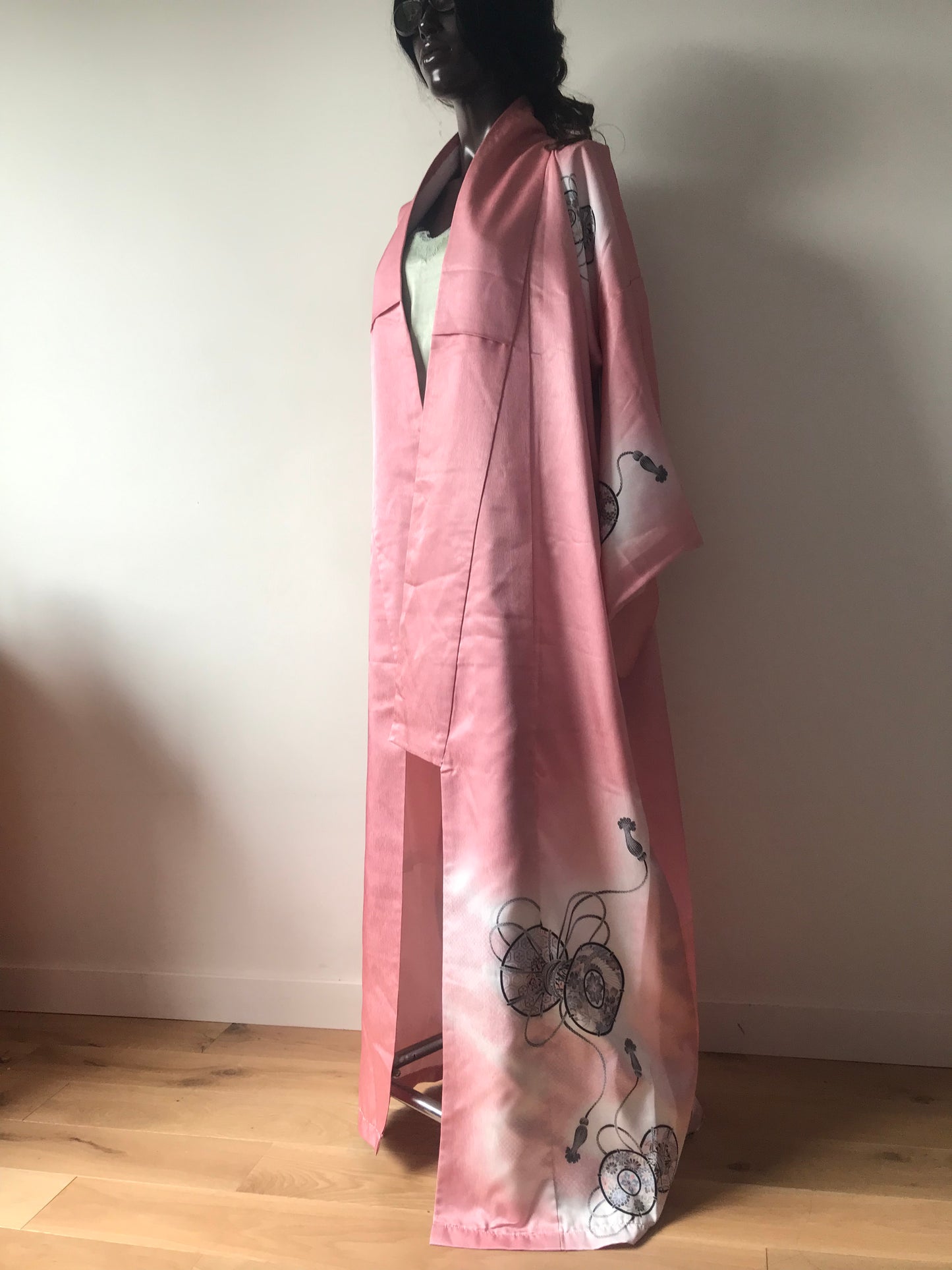 Vintage maxi Kimono 70s