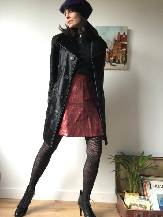 Vintage leather coat