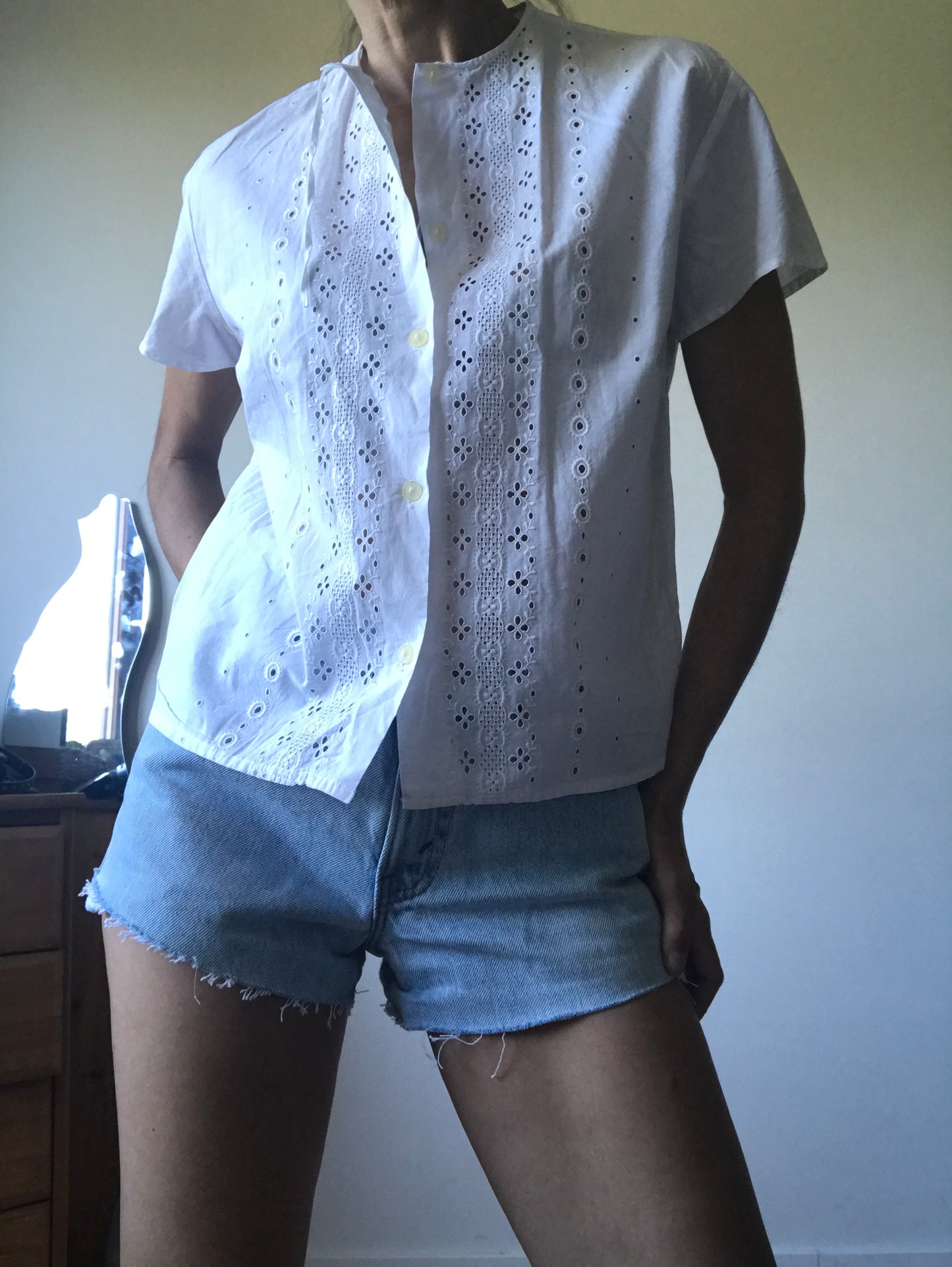 Vintage coton blouse