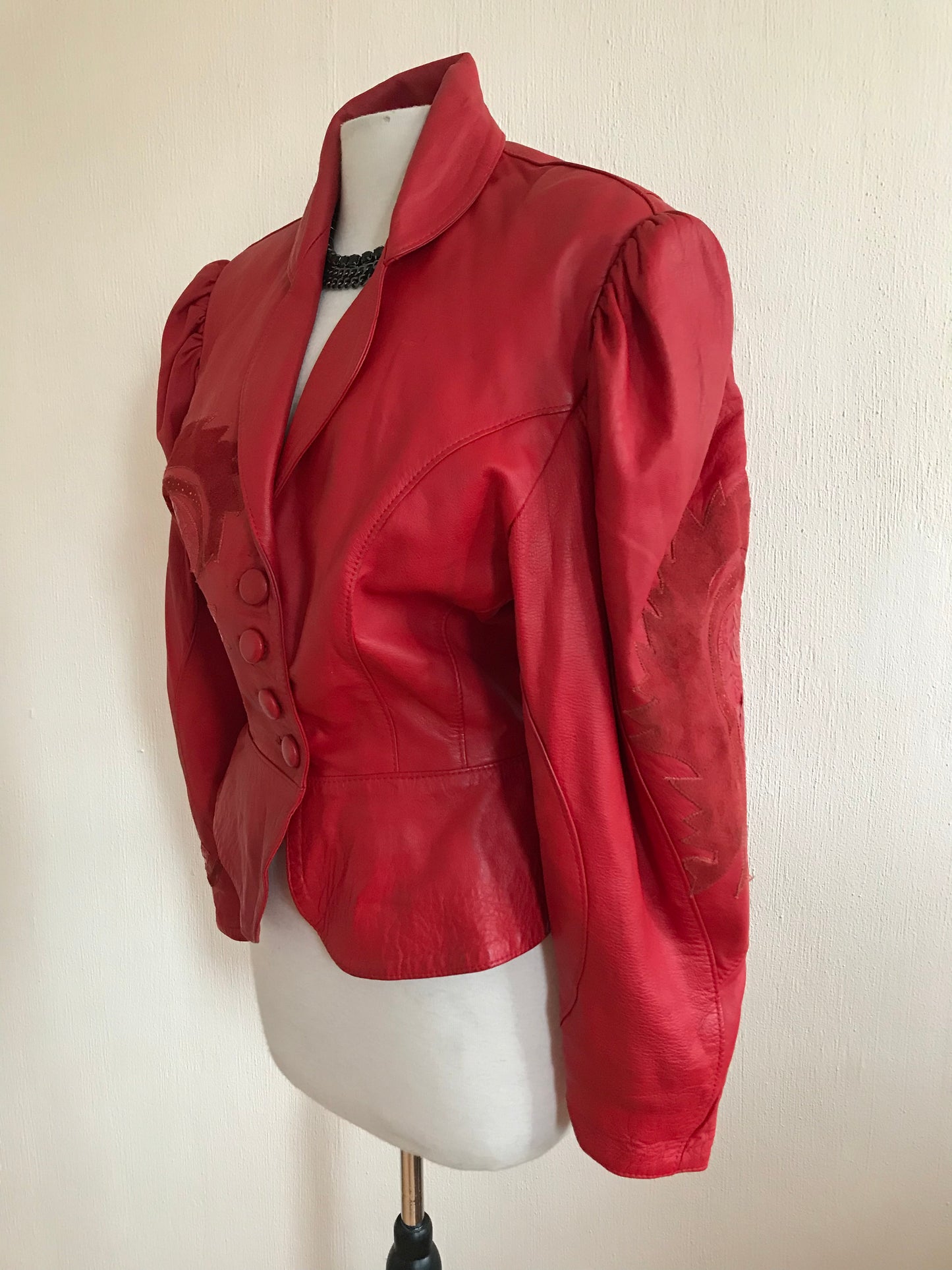 80s Vintage iconic leather jacket