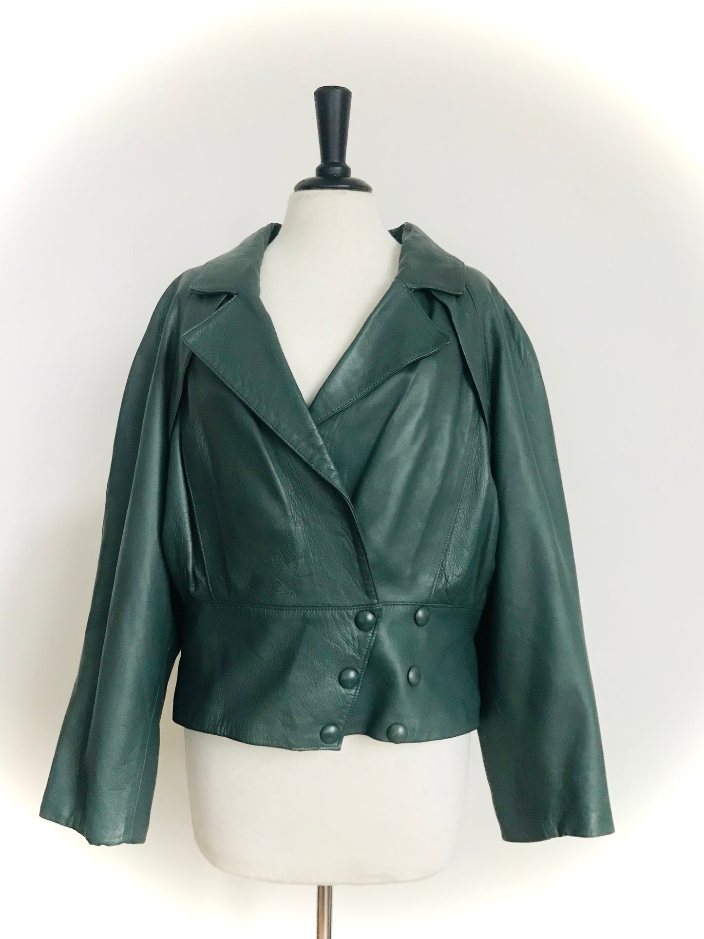 80s vintage leather jacket