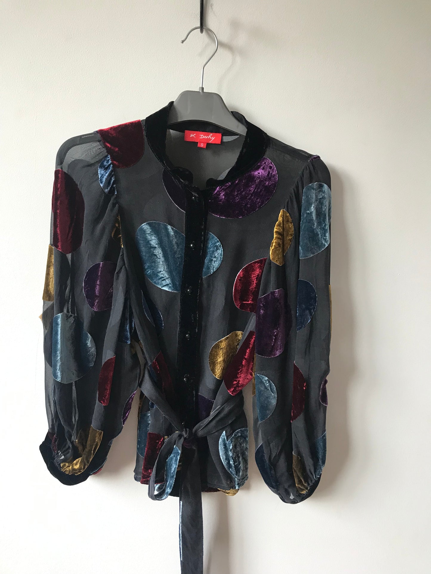 Vintage silk blend blouse