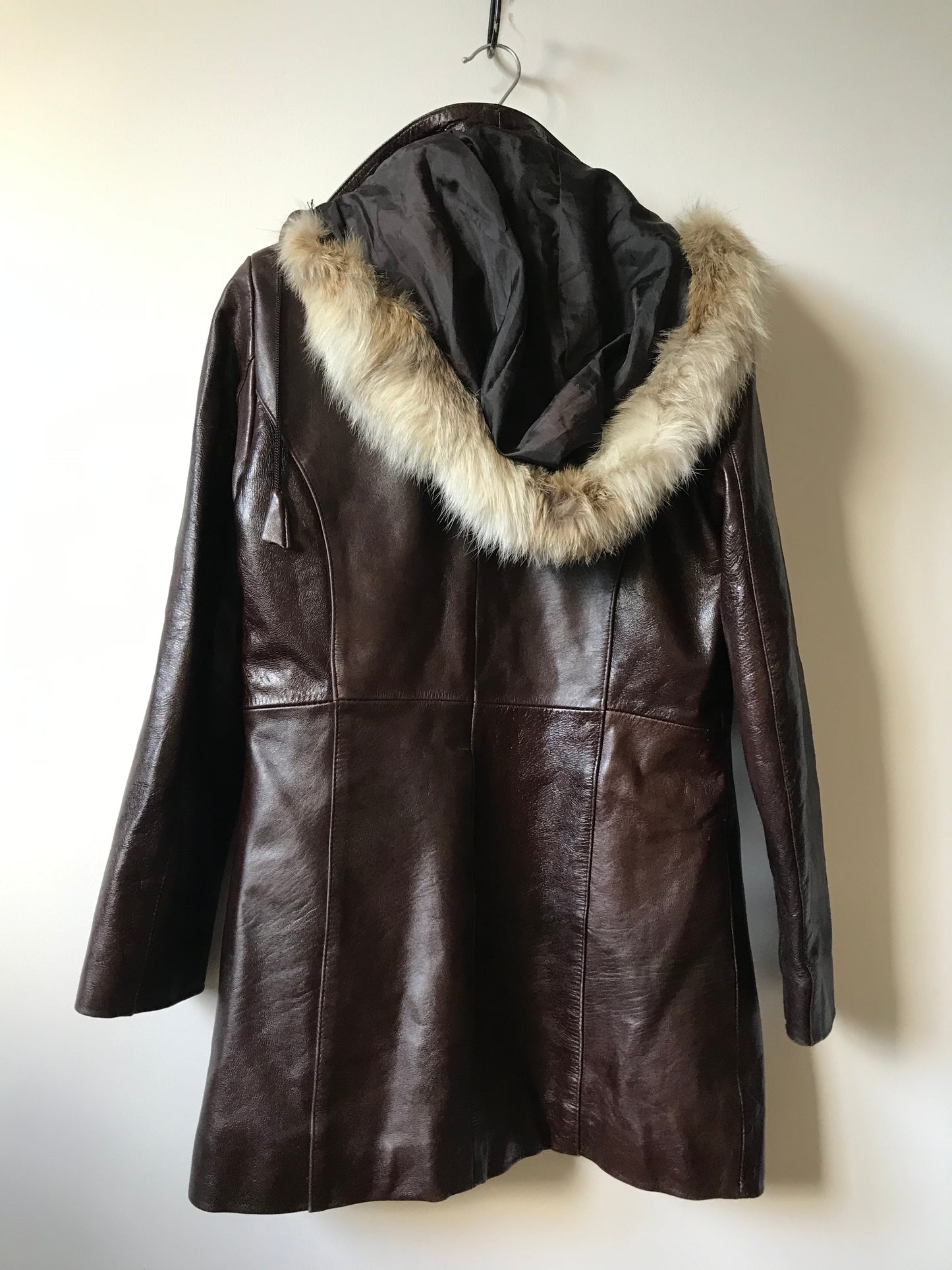 Vintage leather coat