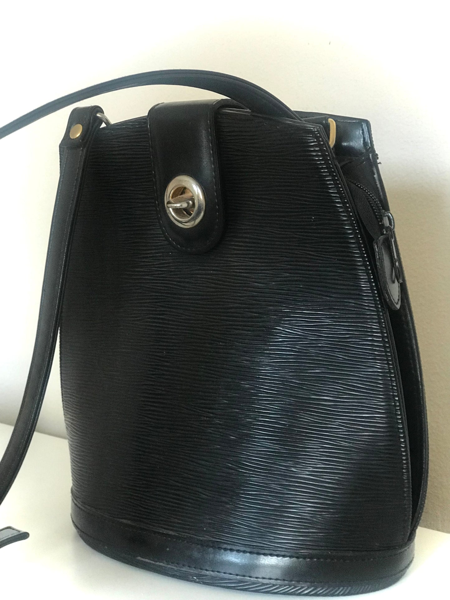 Epi leather crossbody bag